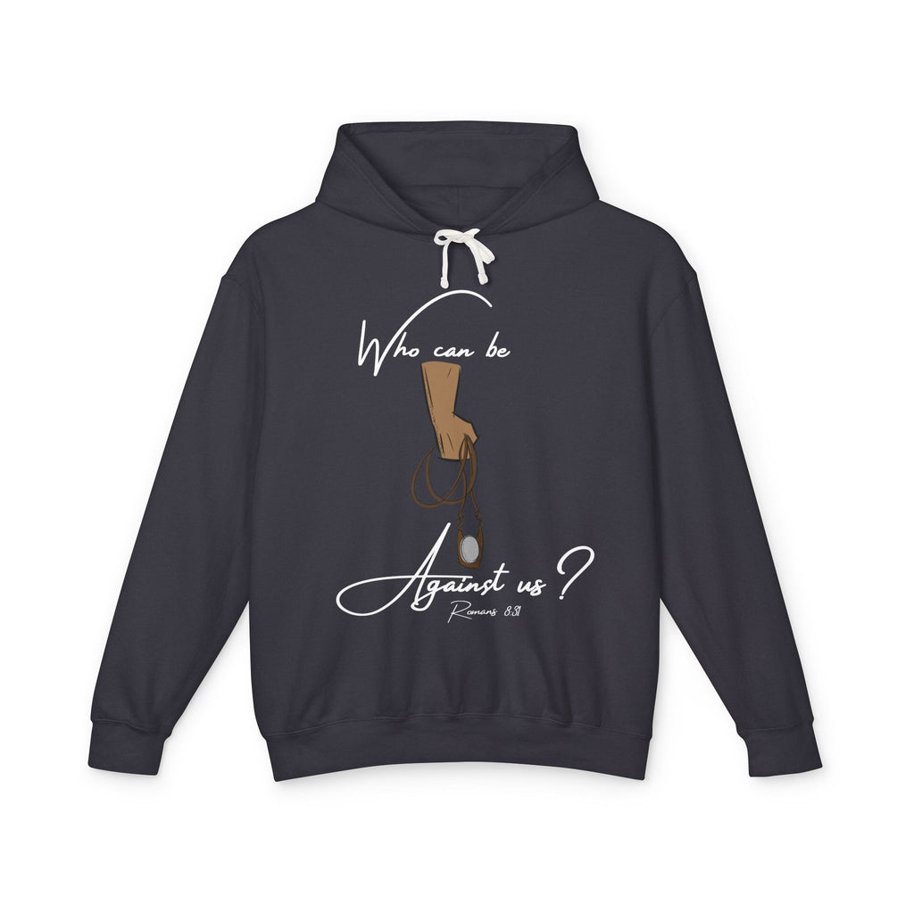"Against Us" Unisex Lightweight Hooded Sweatshirt