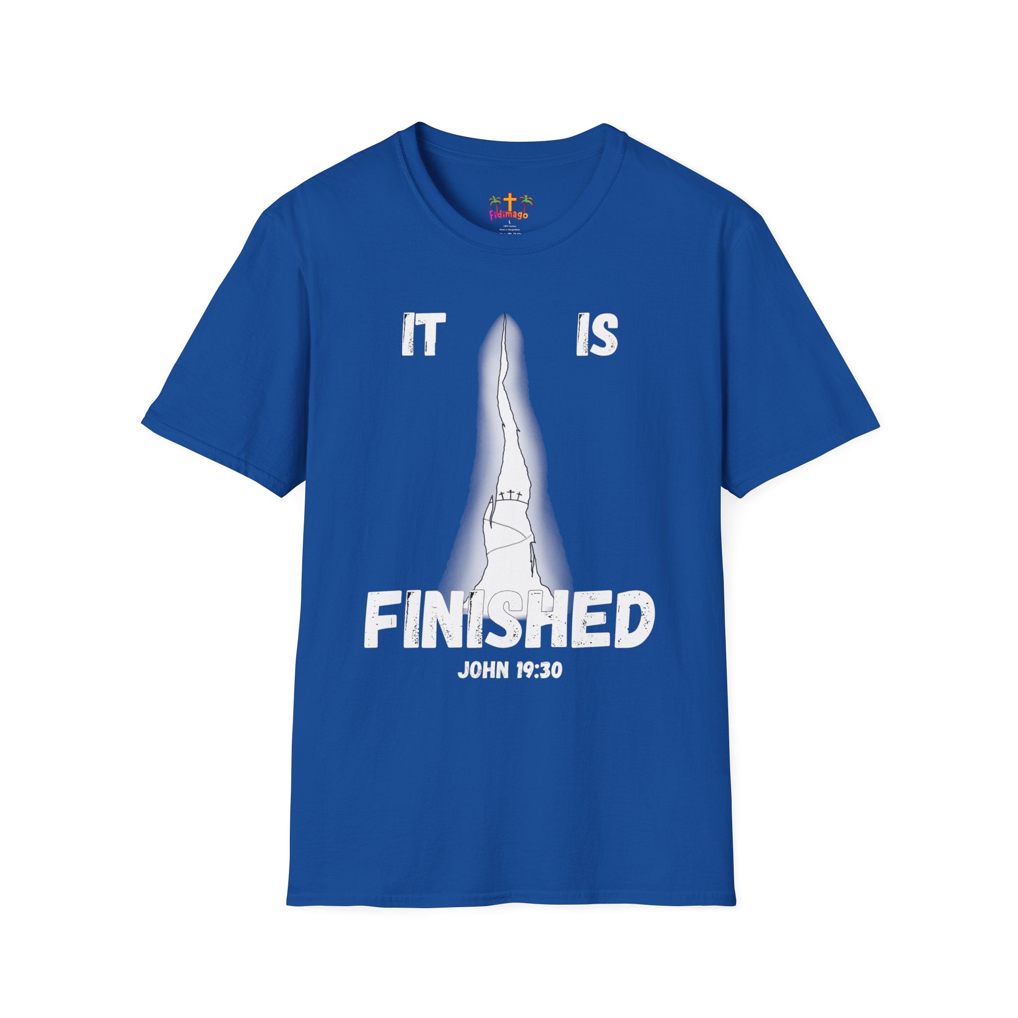 "It Is Finished" Unisex Softstyle T-Shirt