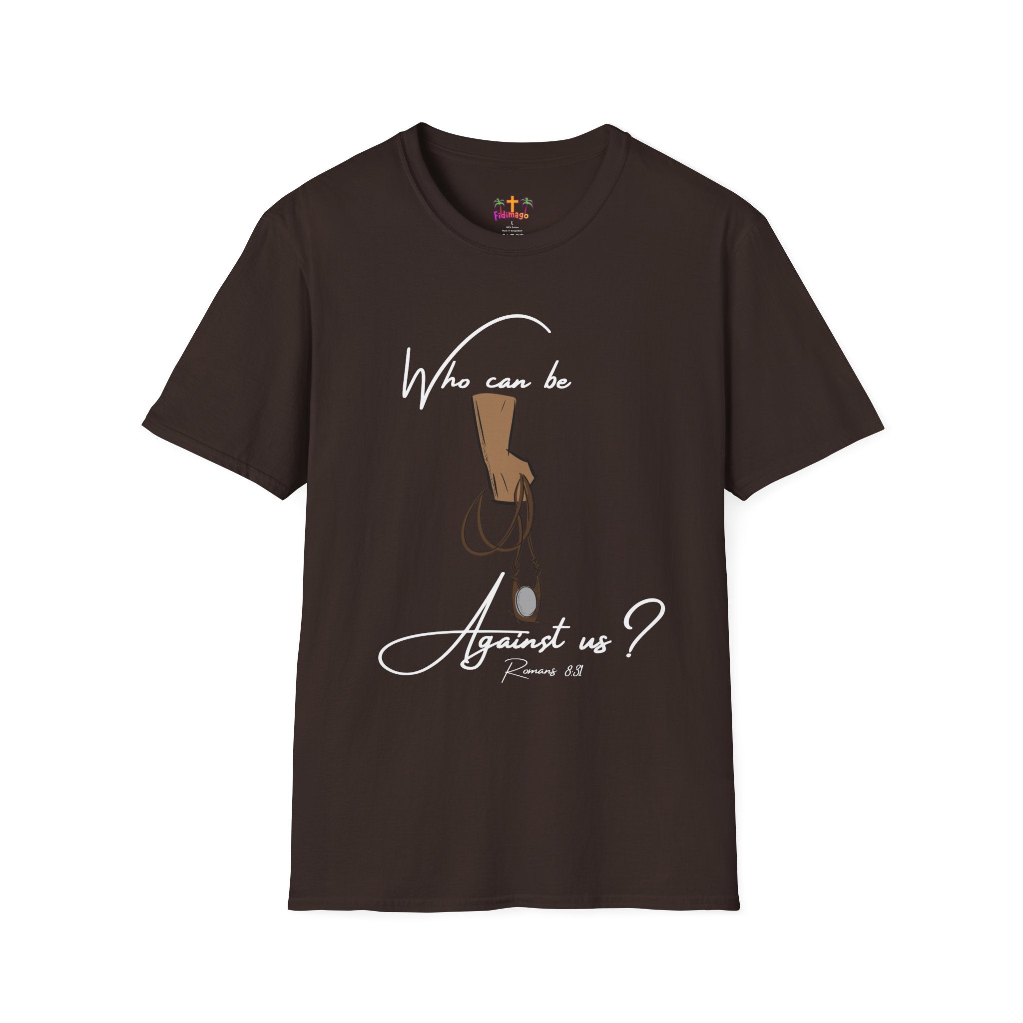 "Against Us" Unisex Softstyle T-Shirt