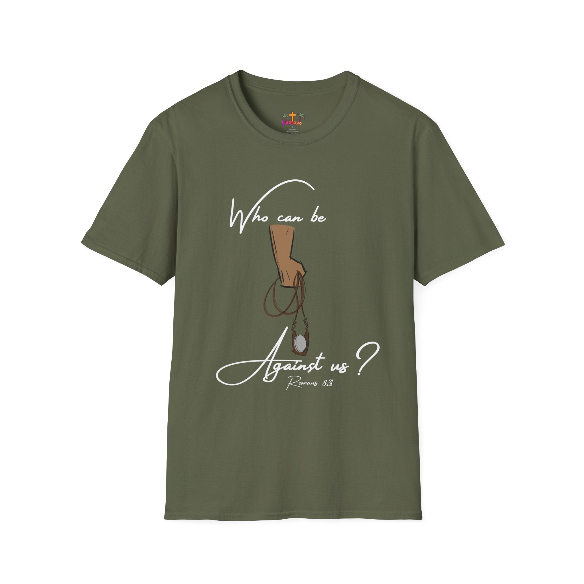 "Against Us" Unisex Softstyle T-Shirt
