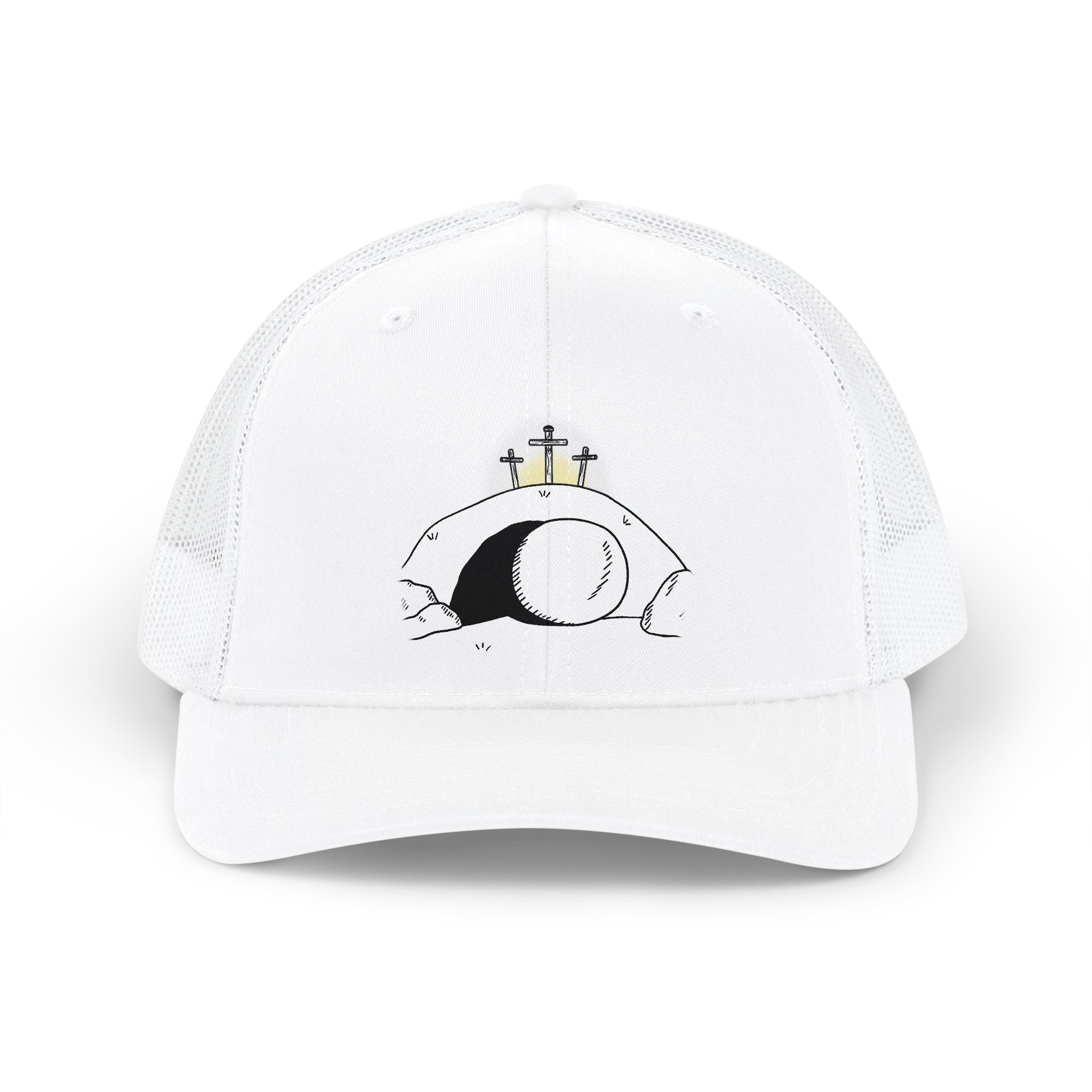 "He Is Not Here" Snapback Trucker Cap