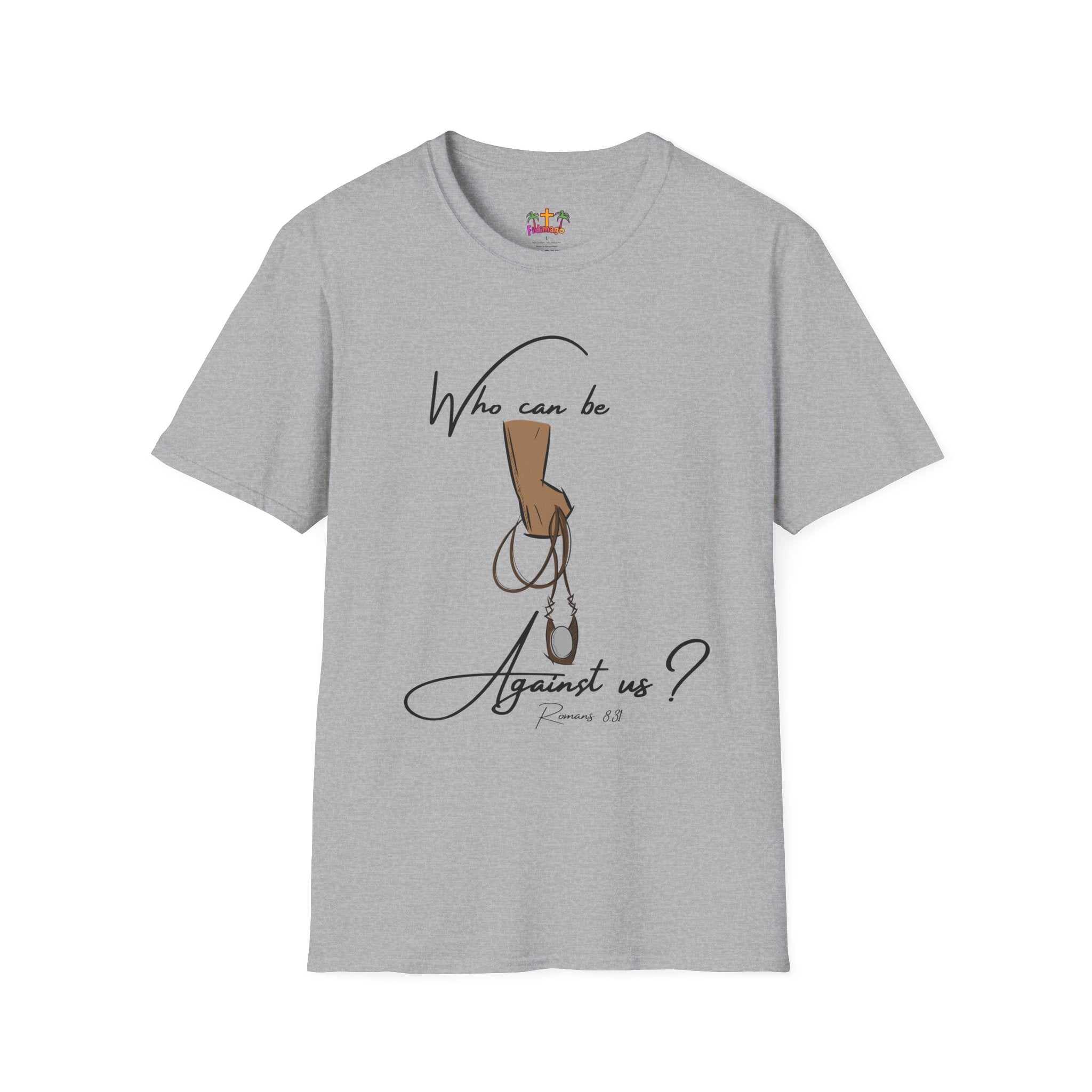 "Against Us" Unisex Softstyle T-Shirt
