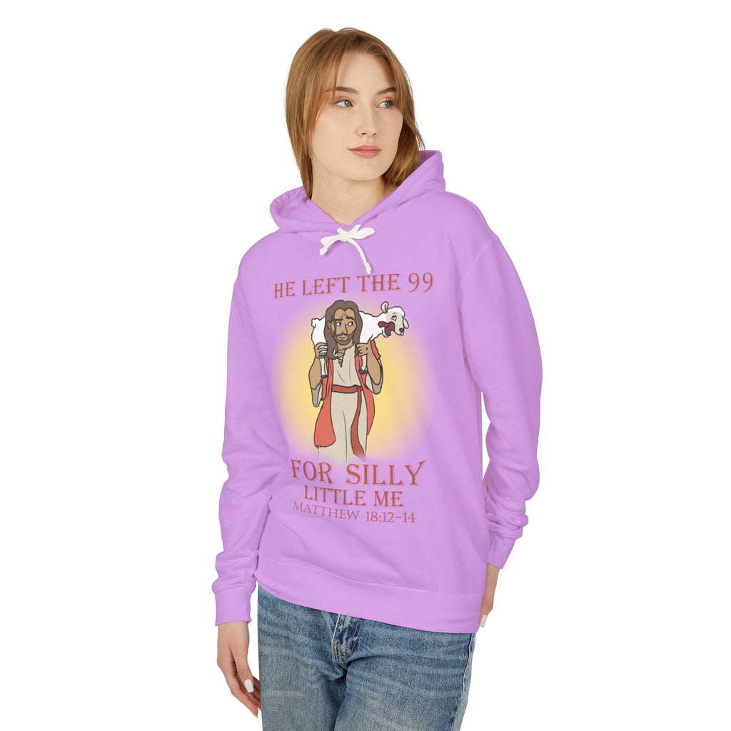 "Silly Little Me" Unisex Lightweight Hooded Sweatshirt