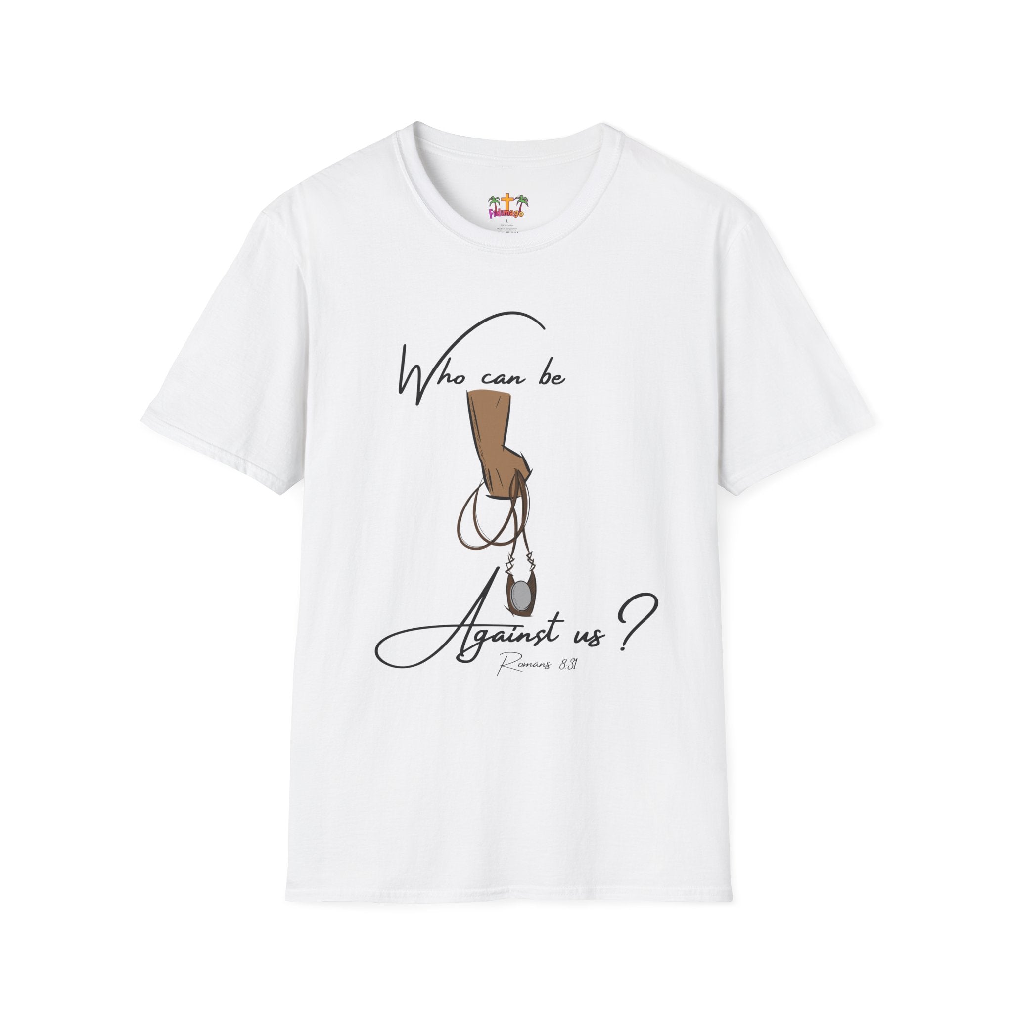 "Against Us" Unisex Softstyle T-Shirt