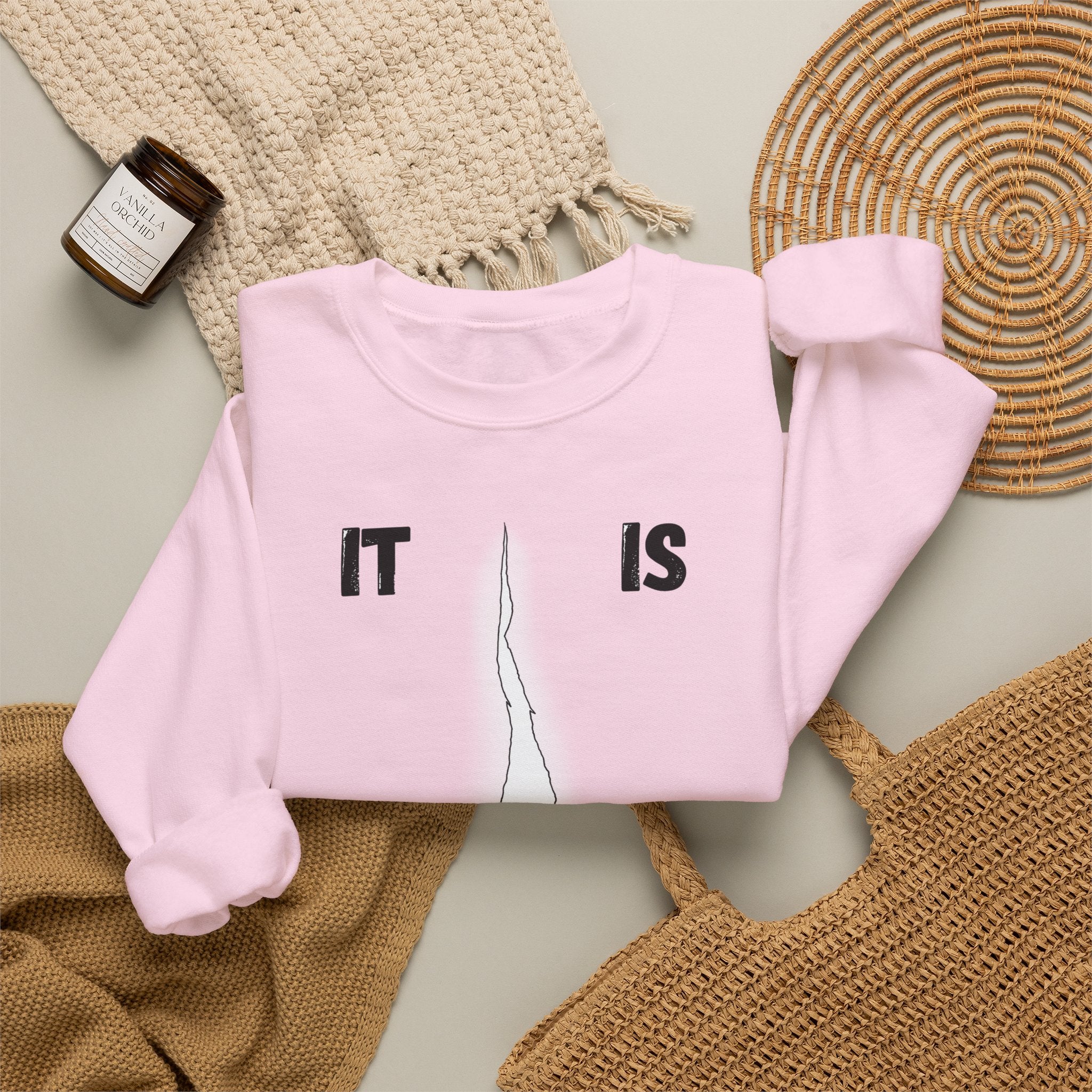 "It Is Finished" Unisex Heavy Blend™ Crewneck Sweatshirt