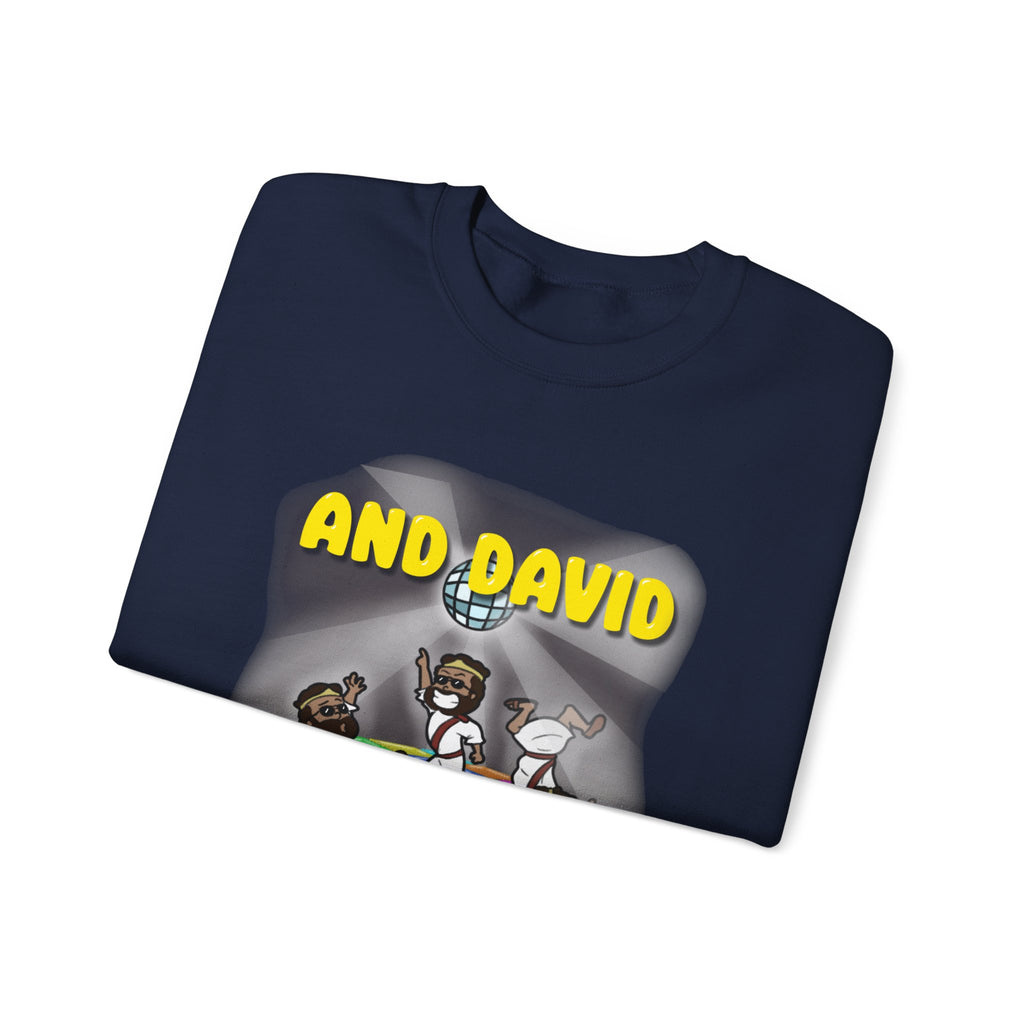 "David Danced"Unisex Heavy Blend™ Crewneck Sweatshirt