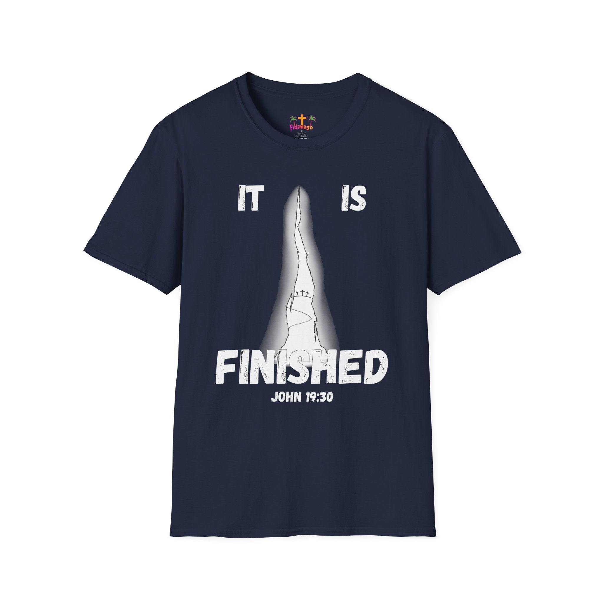 "It Is Finished" Unisex Softstyle T-Shirt