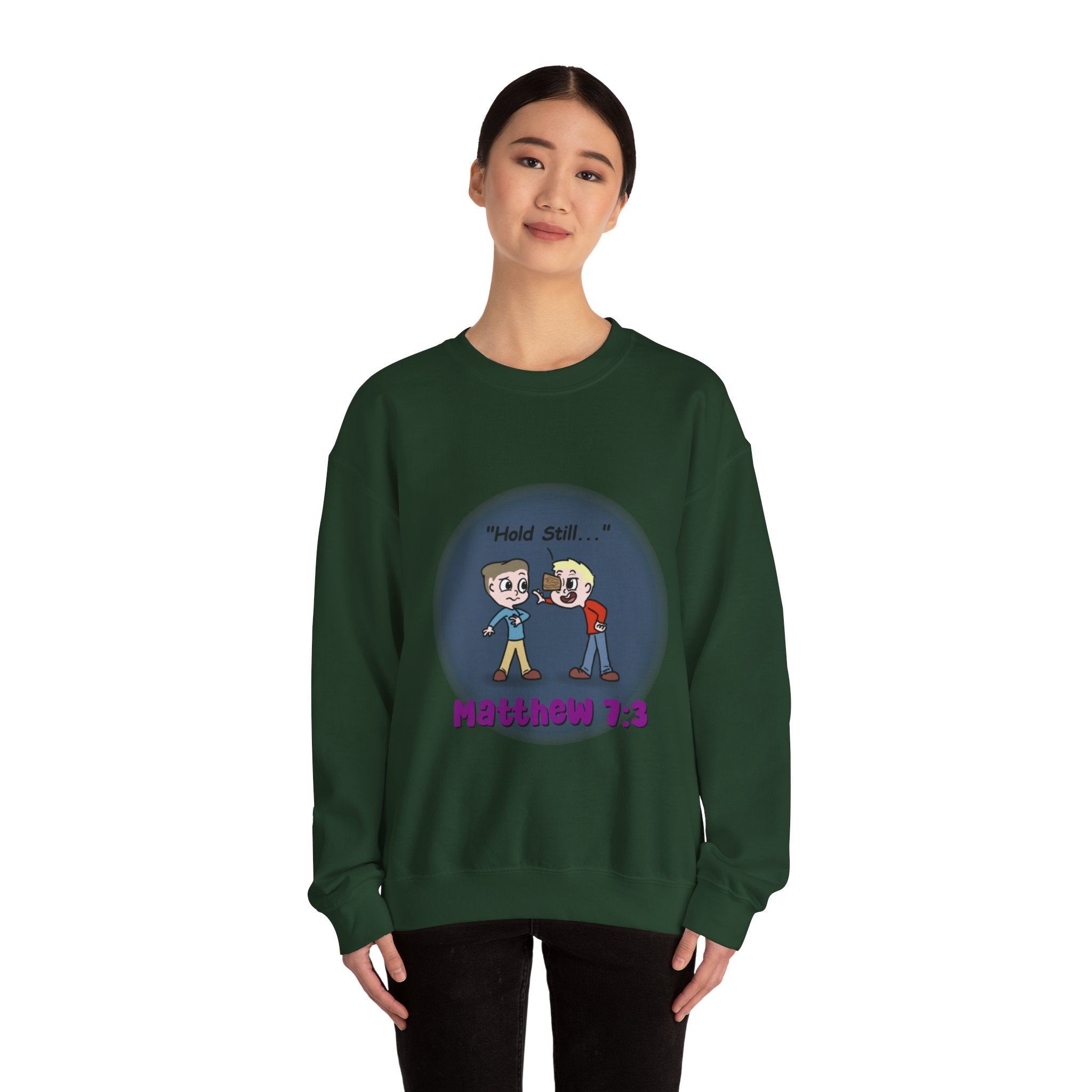 "Remove The Plank" Unisex Heavy Blend™ Crewneck Sweatshirt