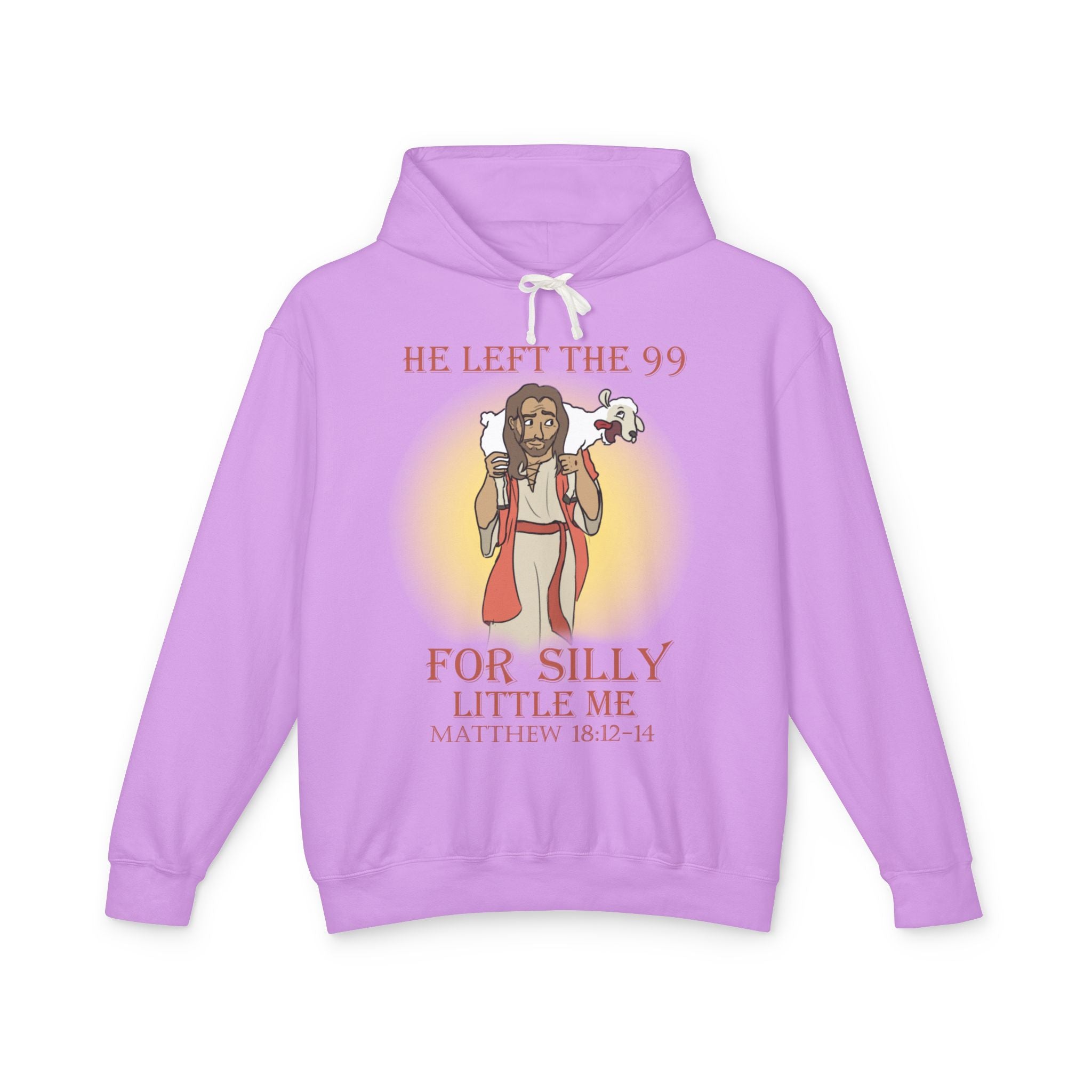 "Silly Little Me" Unisex Lightweight Hooded Sweatshirt