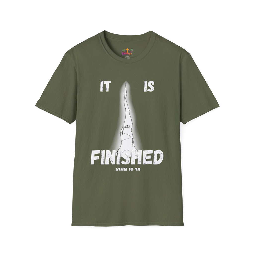 "It Is Finished" Unisex Softstyle T-Shirt