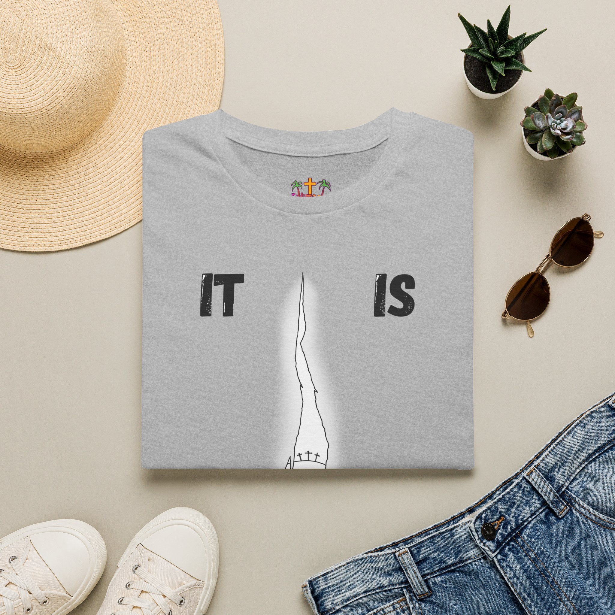 "It Is Finished" Unisex Softstyle T-Shirt