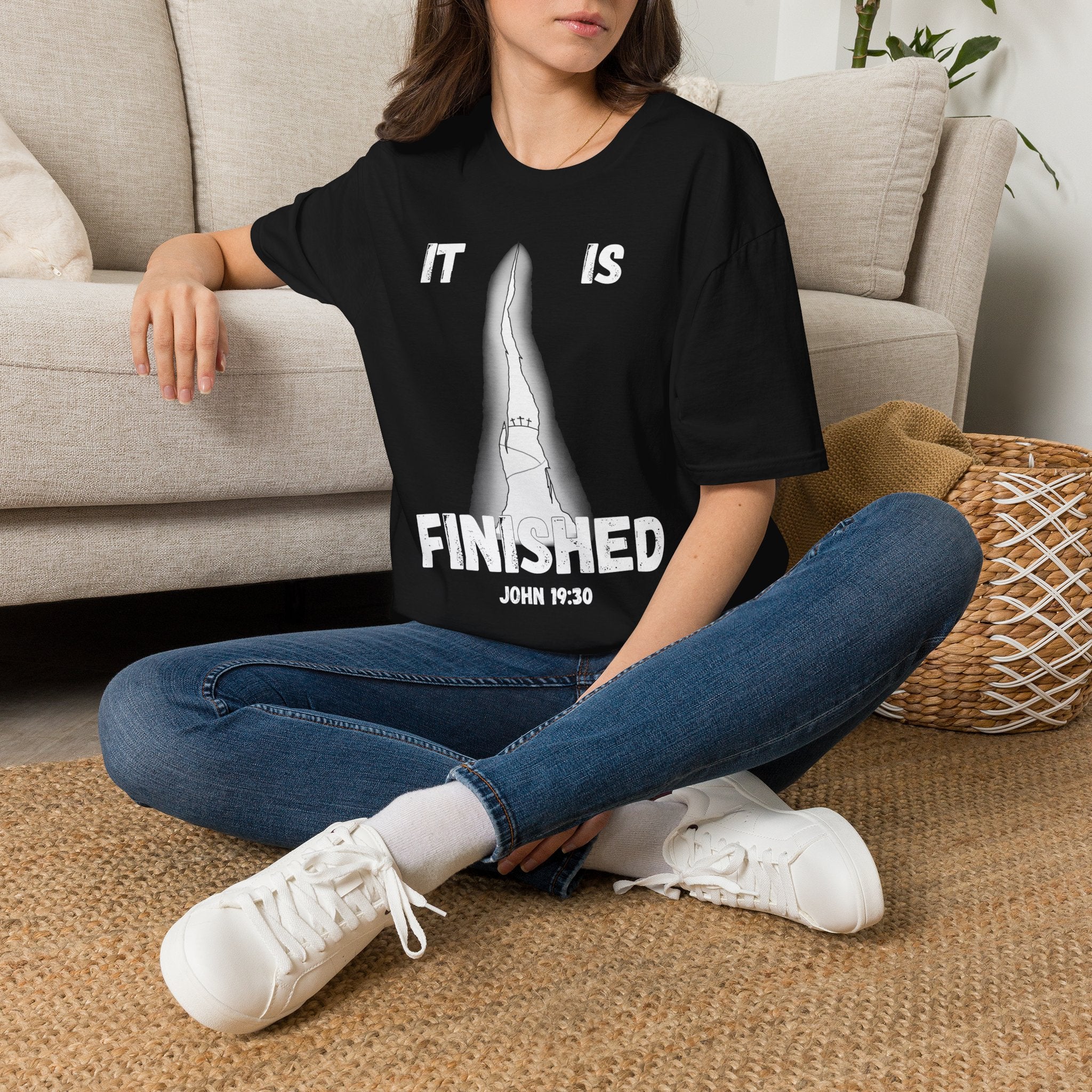 "It Is Finished" Unisex Softstyle T-Shirt