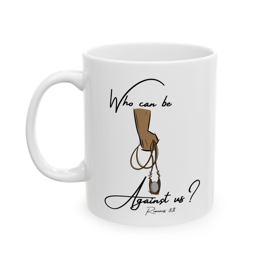 "Against Us" Ceramic Mug, (11oz, 15oz)