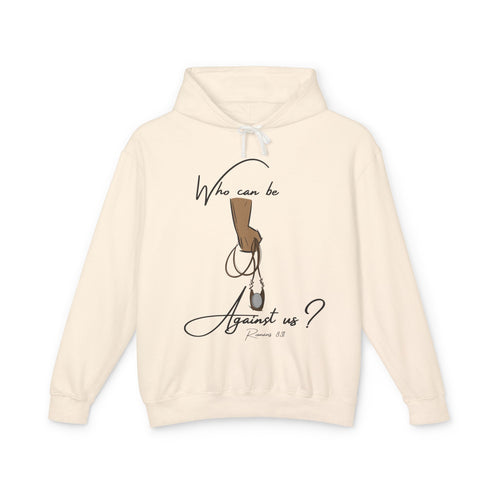 "Against Us" Unisex Lightweight Hooded Sweatshirt