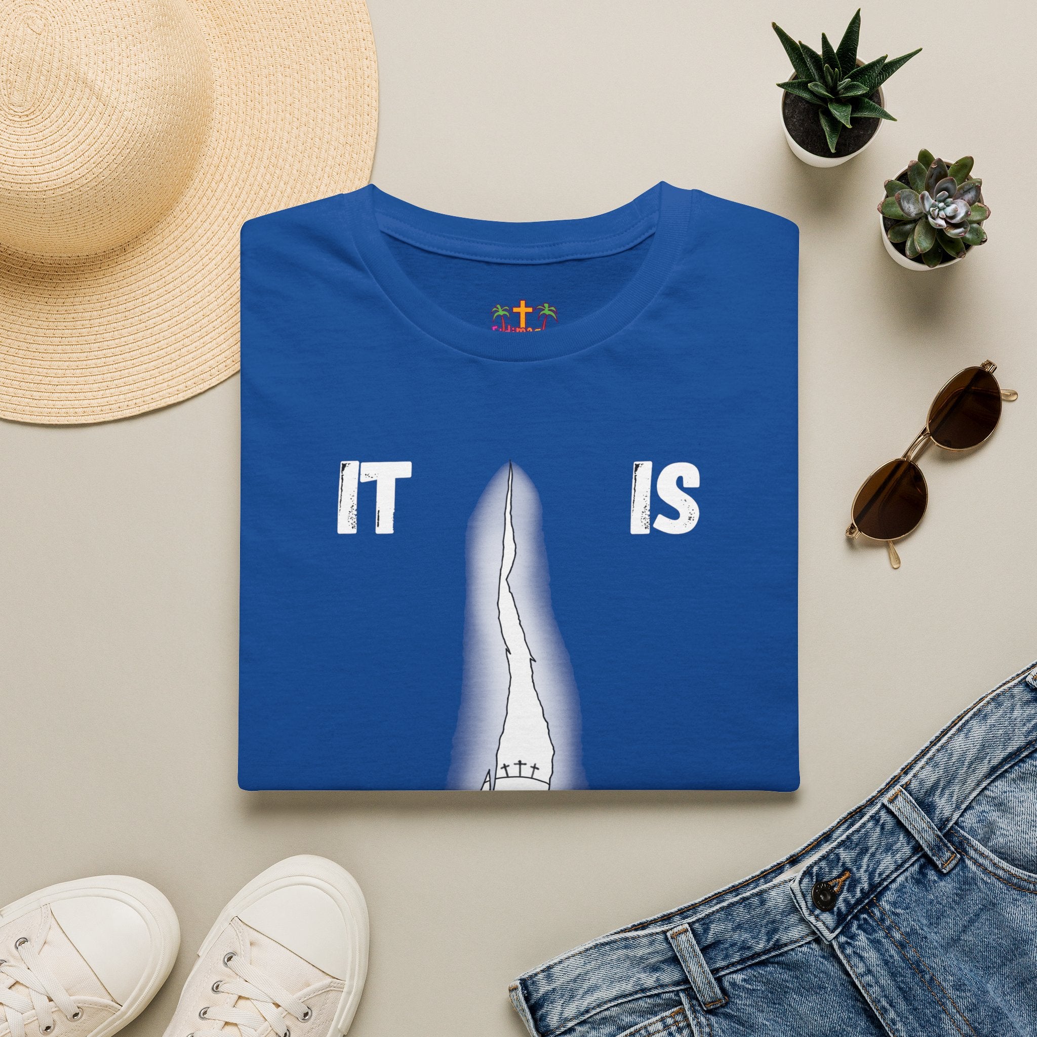 "It Is Finished" Unisex Softstyle T-Shirt