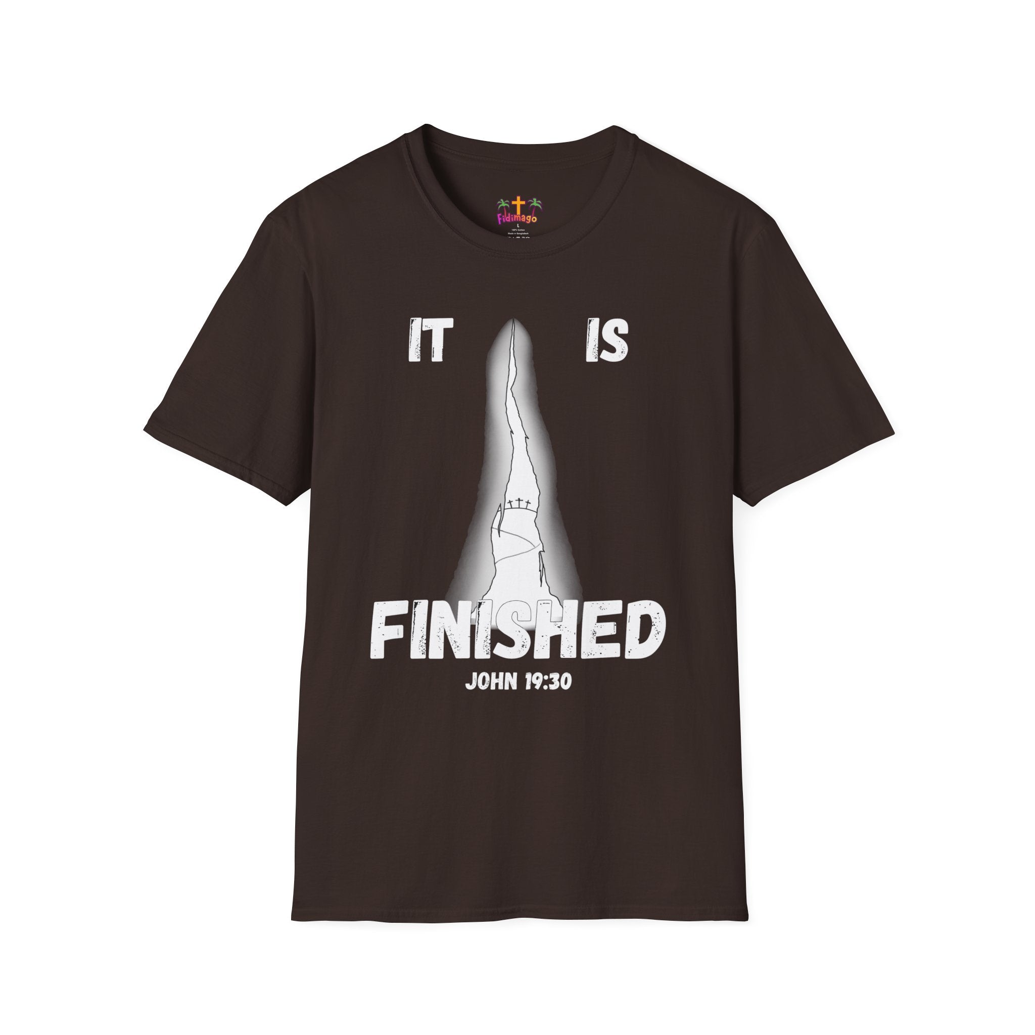 "It Is Finished" Unisex Softstyle T-Shirt