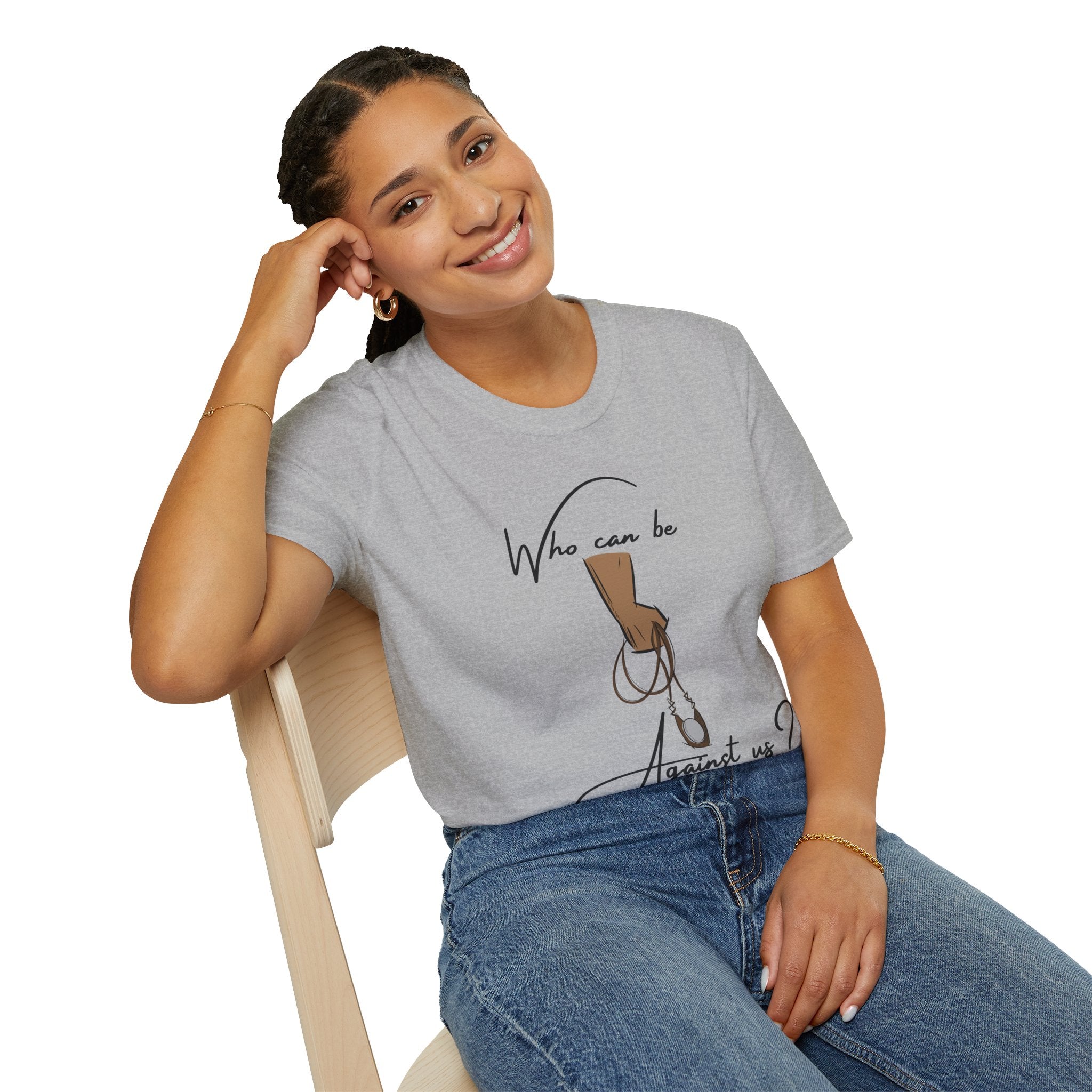 "Against Us" Unisex Softstyle T-Shirt