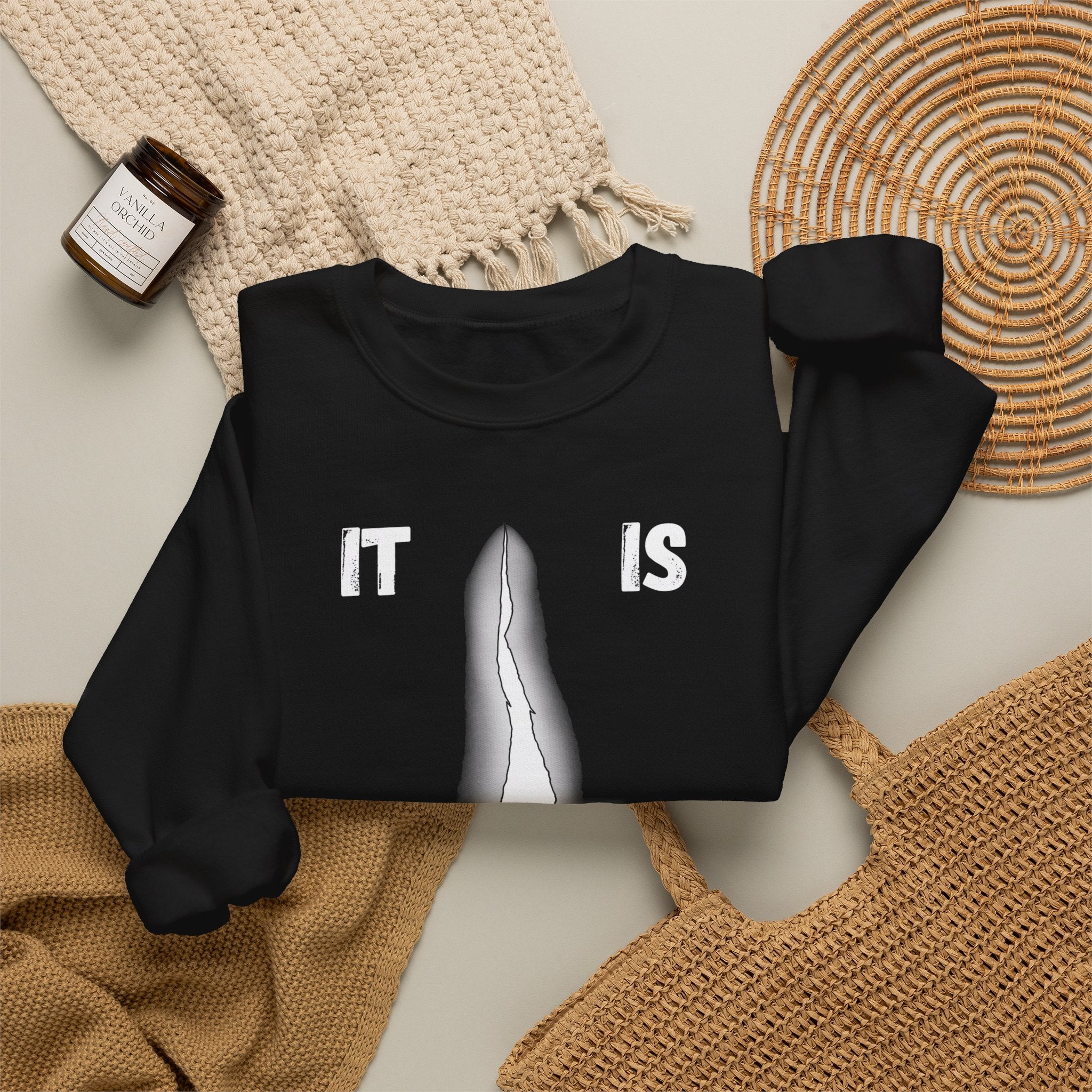 "It Is Finished" Unisex Heavy Blend™ Crewneck Sweatshirt