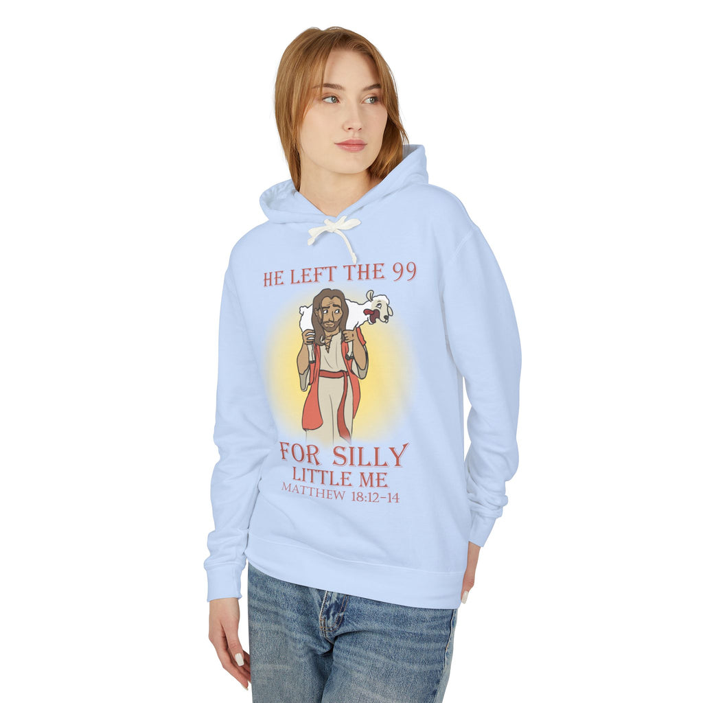 "Silly Little Me" Unisex Lightweight Hooded Sweatshirt