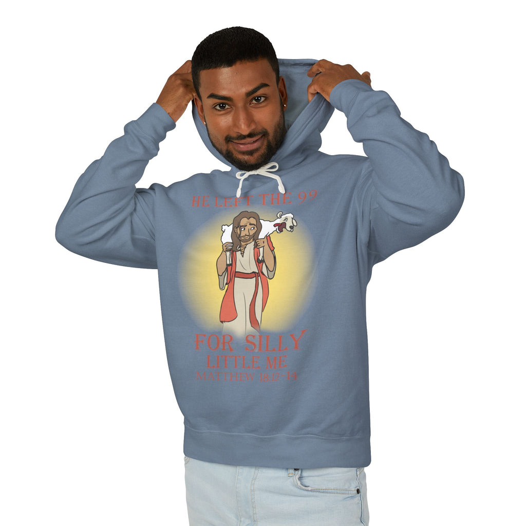 "Silly Little Me" Unisex Lightweight Hooded Sweatshirt