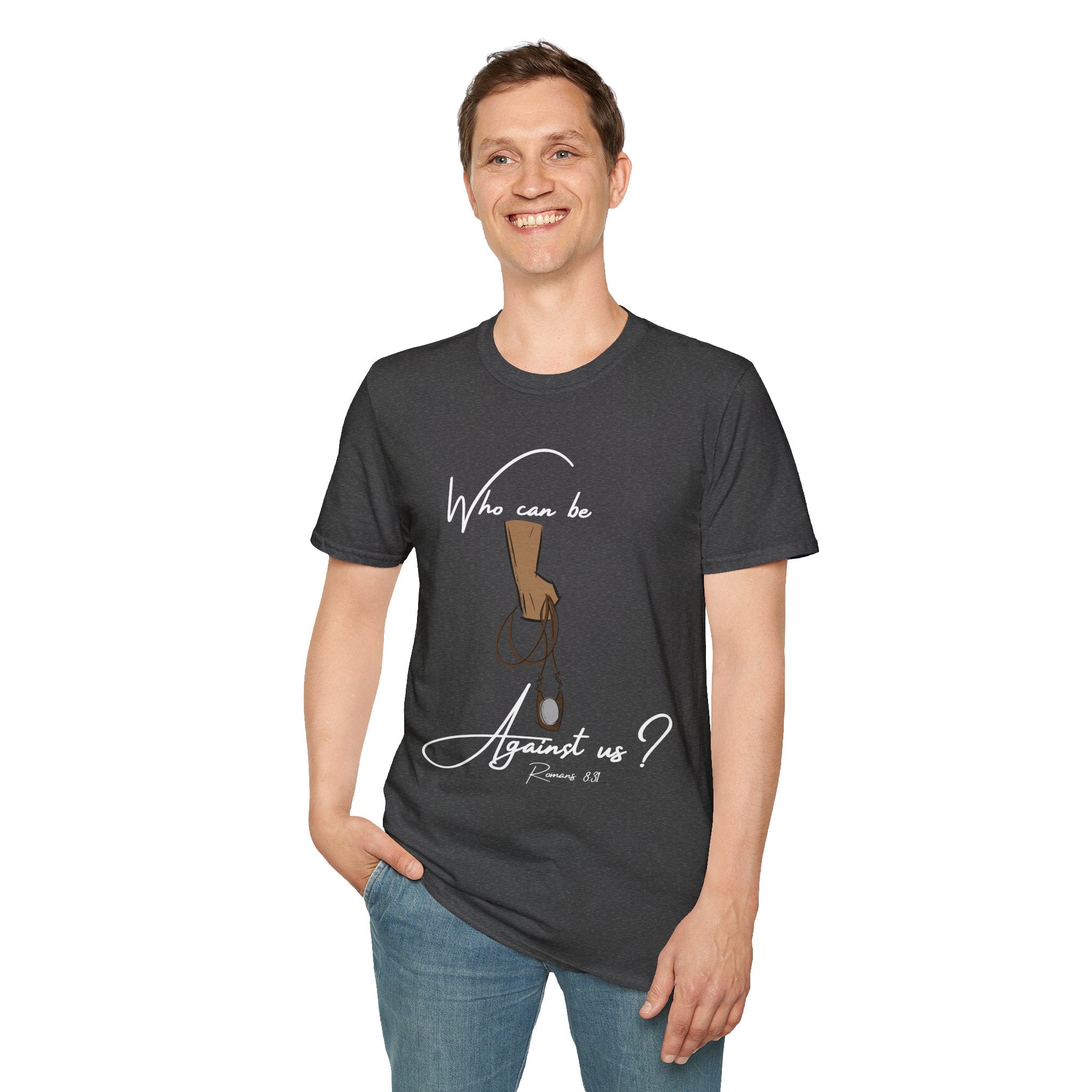 "Against Us" Unisex Softstyle T-Shirt