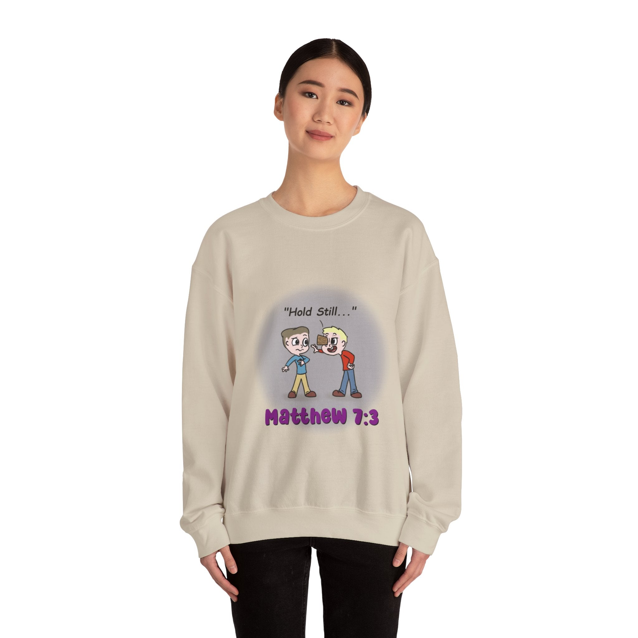 "Remove The Plank" Unisex Heavy Blend™ Crewneck Sweatshirt