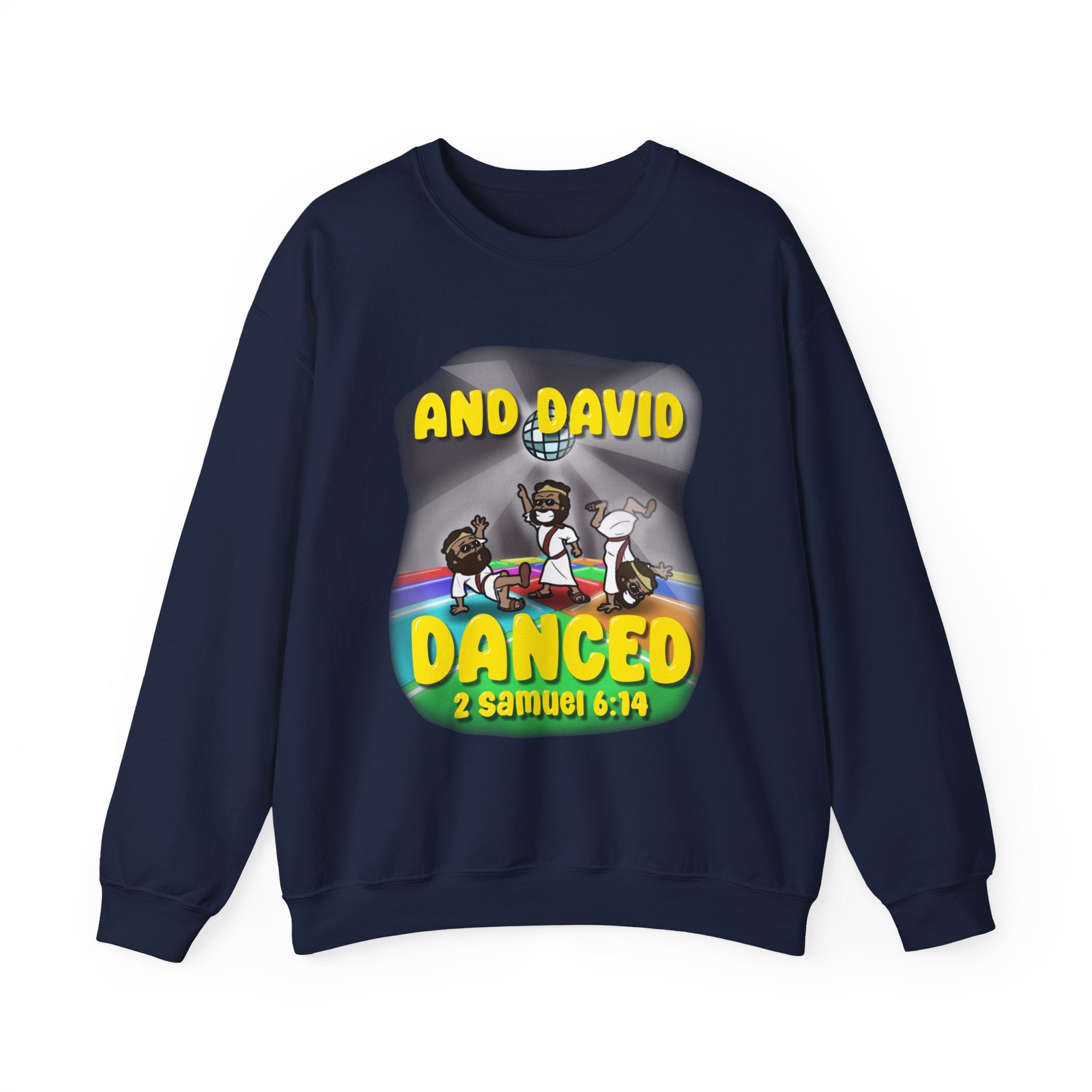 "David Danced"Unisex Heavy Blend™ Crewneck Sweatshirt