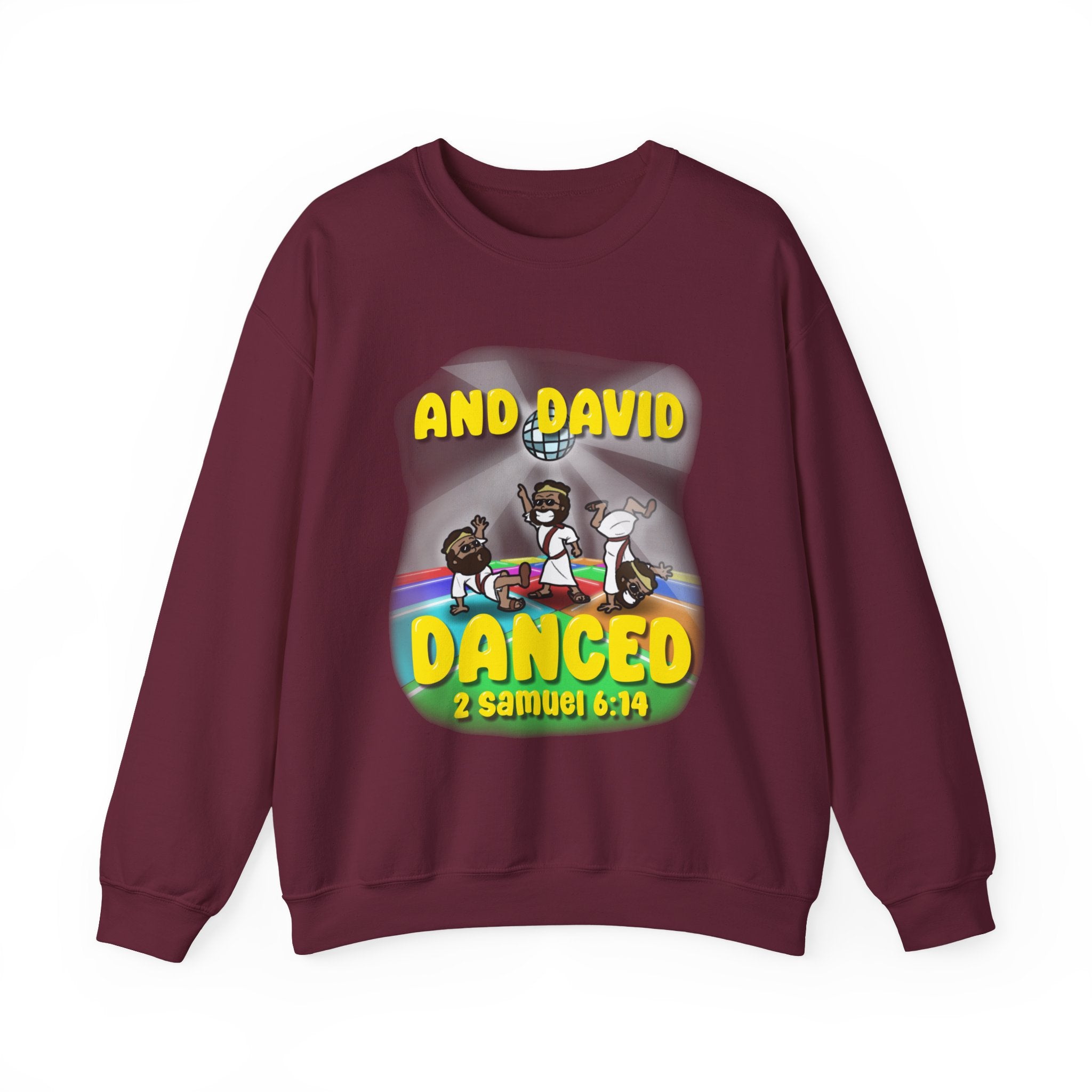 "David Danced"Unisex Heavy Blend™ Crewneck Sweatshirt