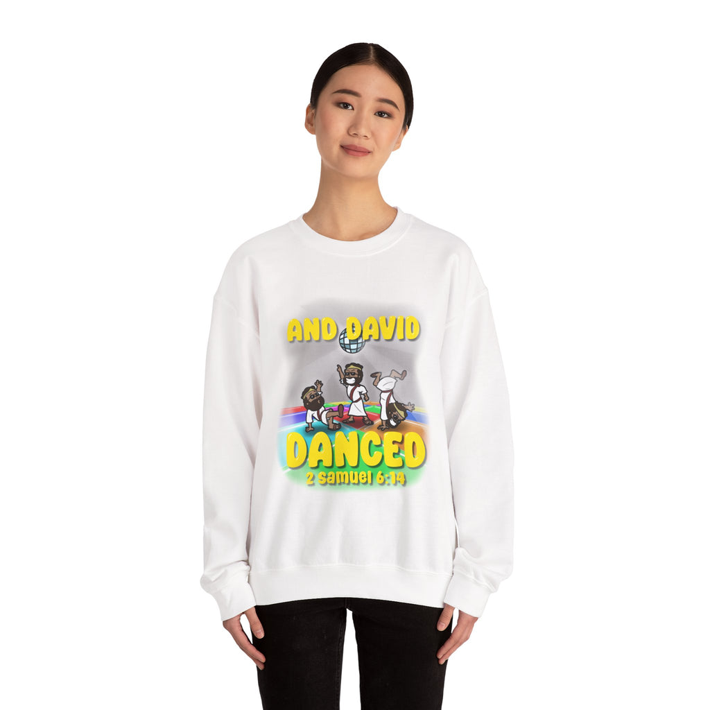 "David Danced"Unisex Heavy Blend™ Crewneck Sweatshirt