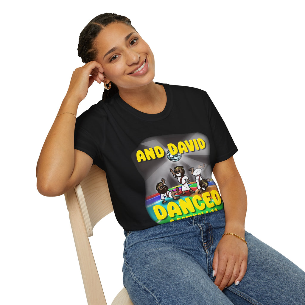 "David Danced" Unisex Softstyle T-Shirt