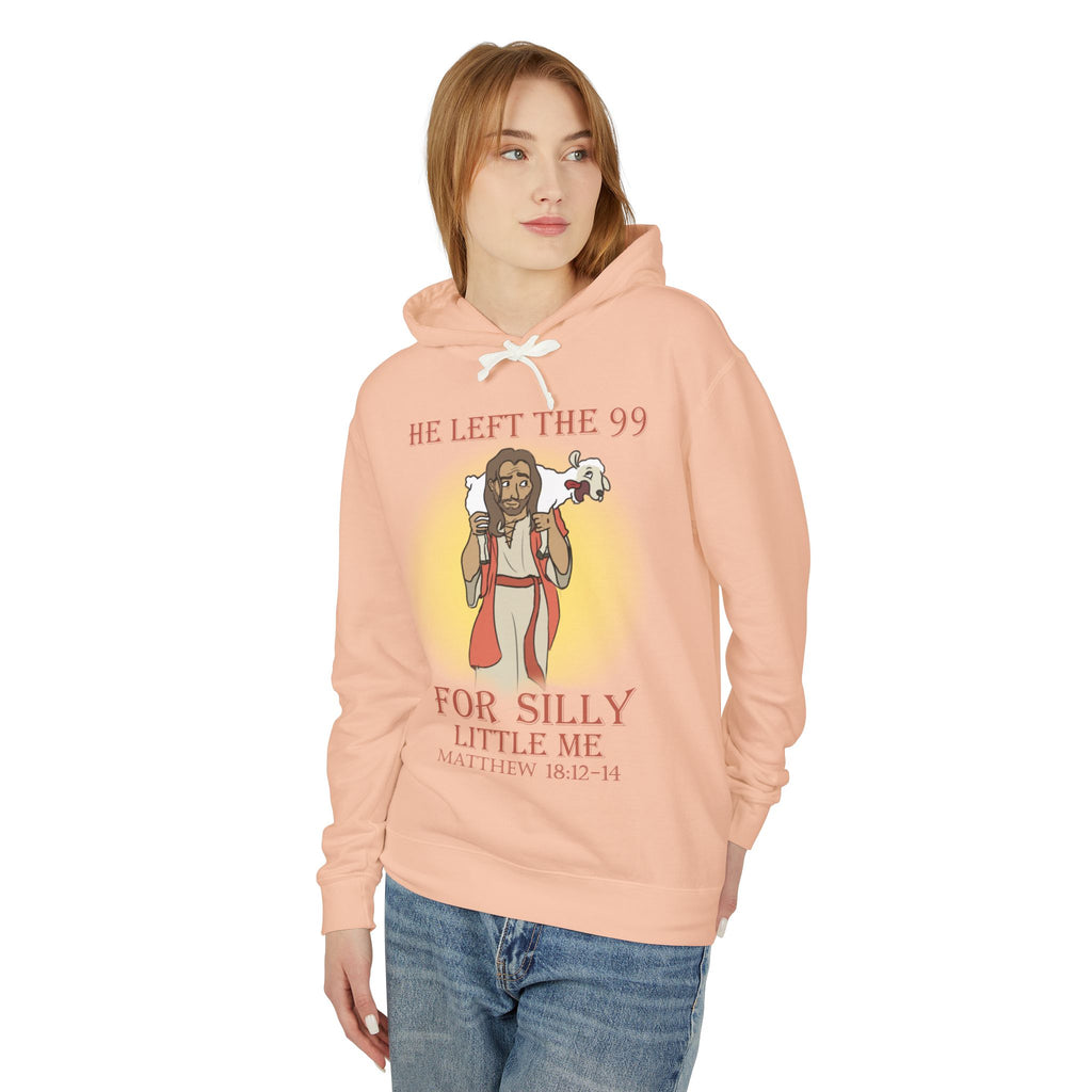"Silly Little Me" Unisex Lightweight Hooded Sweatshirt