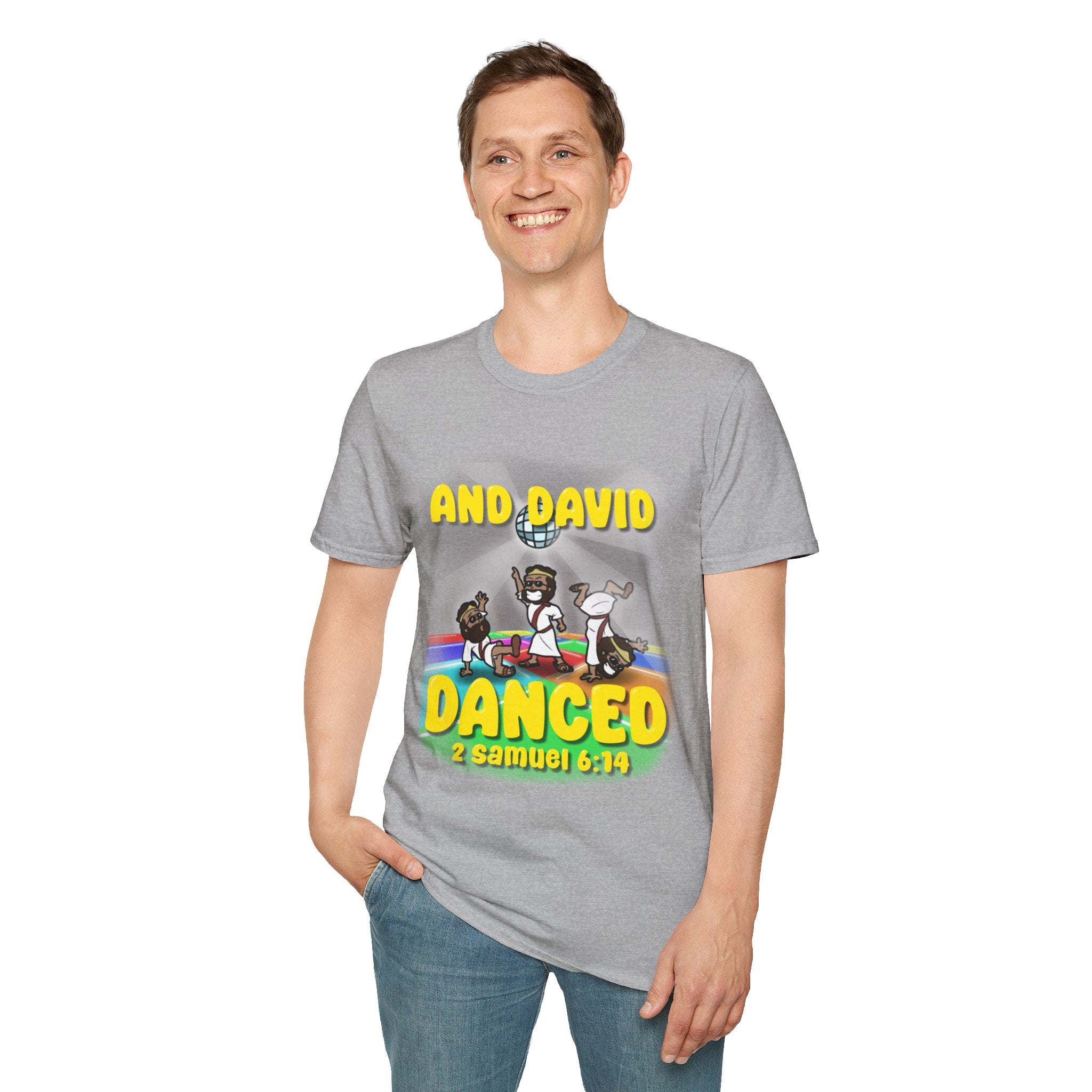 "David Danced" Unisex Softstyle T-Shirt