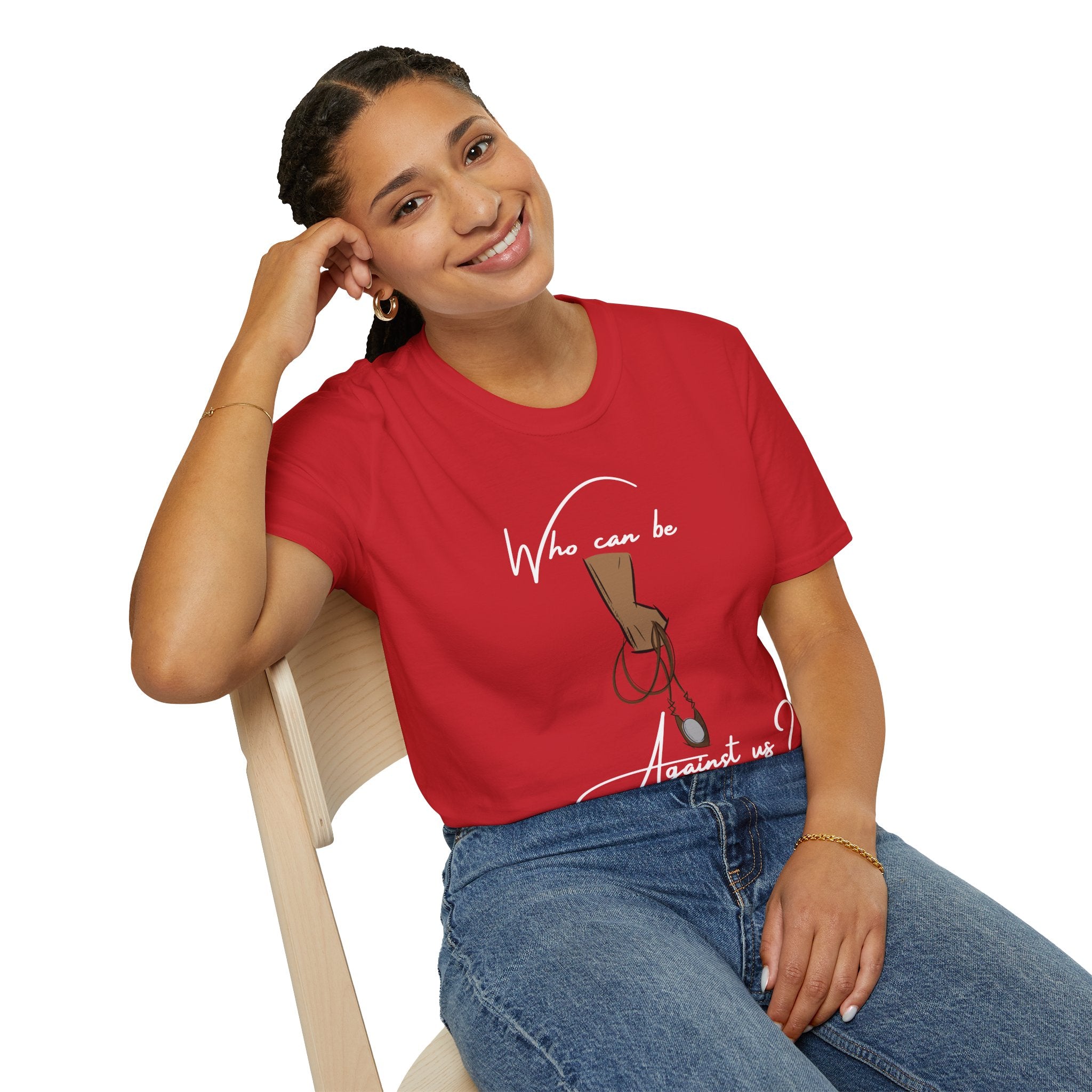 "Against Us" Unisex Softstyle T-Shirt
