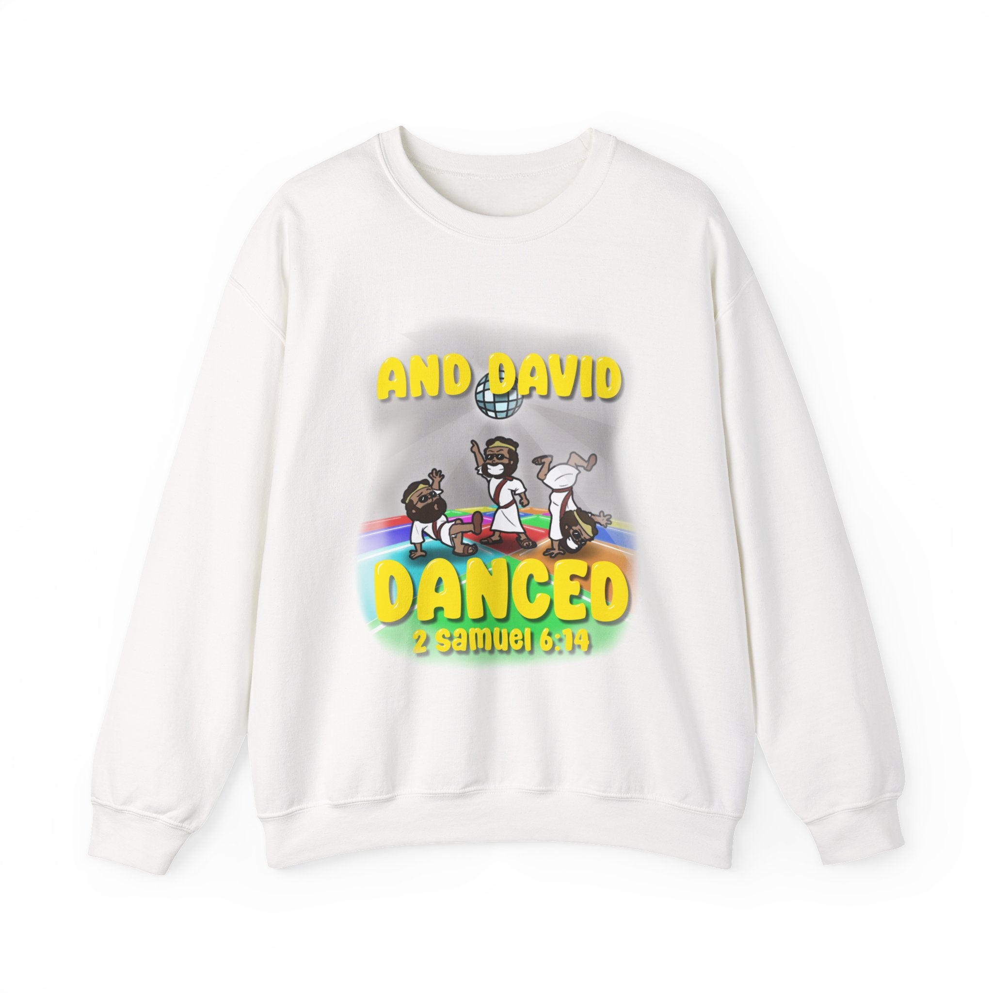 "David Danced"Unisex Heavy Blend™ Crewneck Sweatshirt