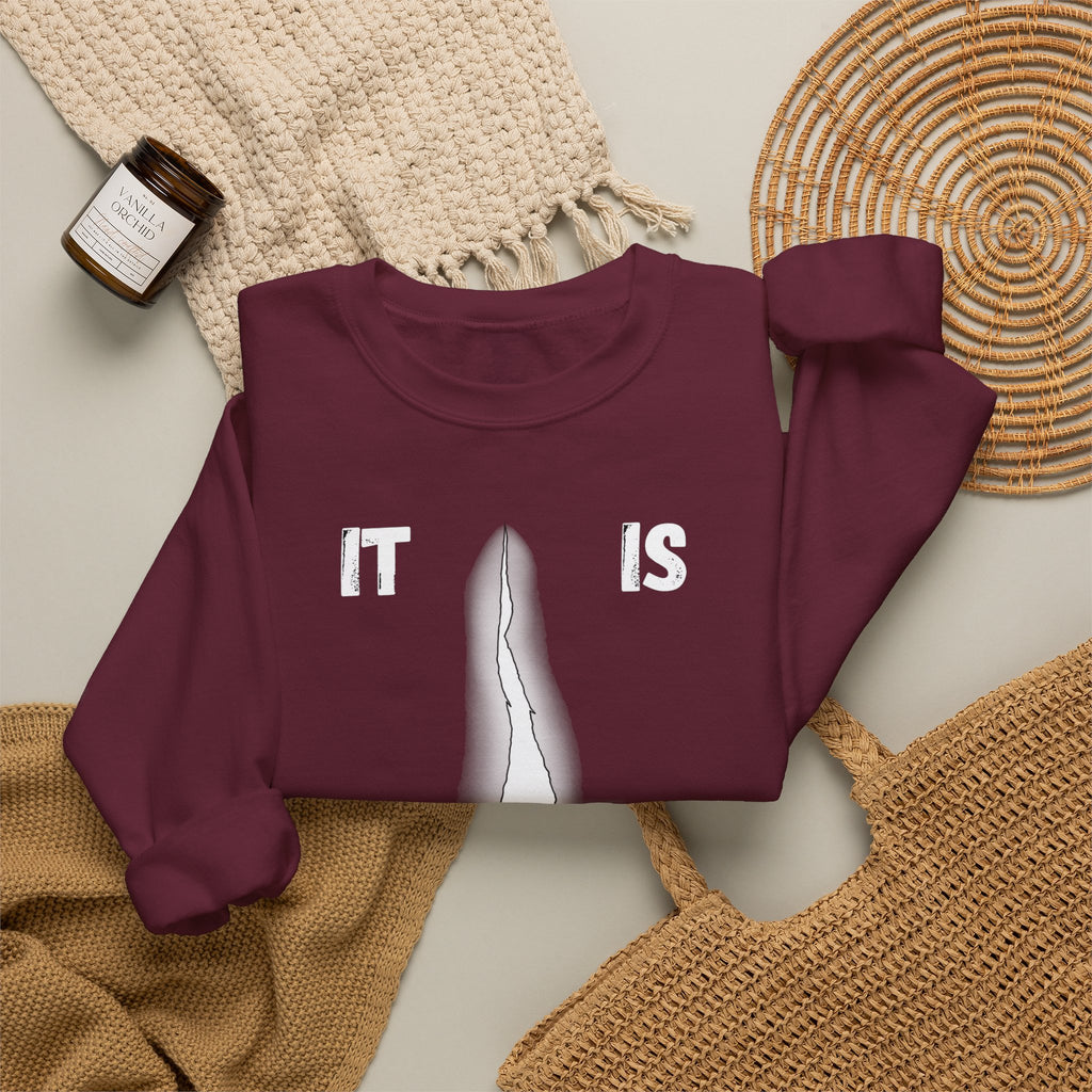 "It Is Finished" Unisex Heavy Blend™ Crewneck Sweatshirt