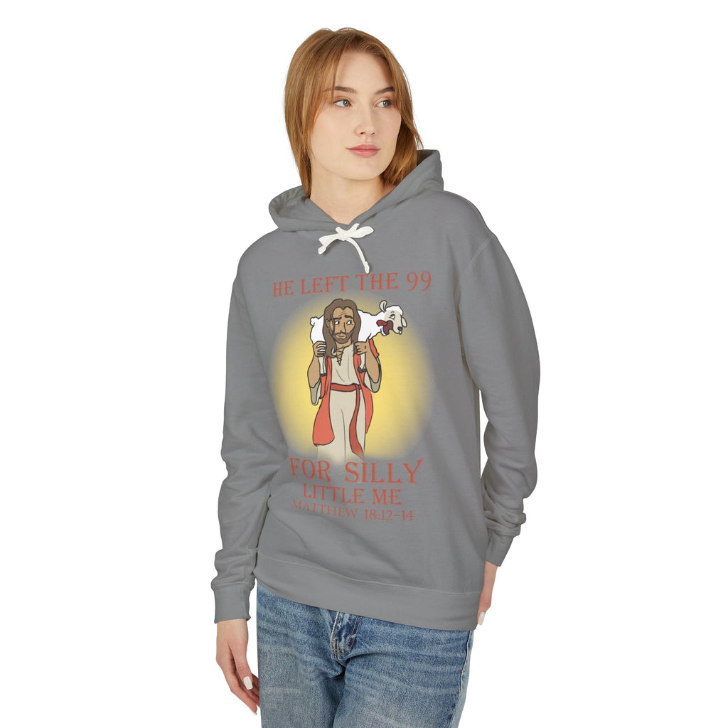 "Silly Little Me" Unisex Lightweight Hooded Sweatshirt