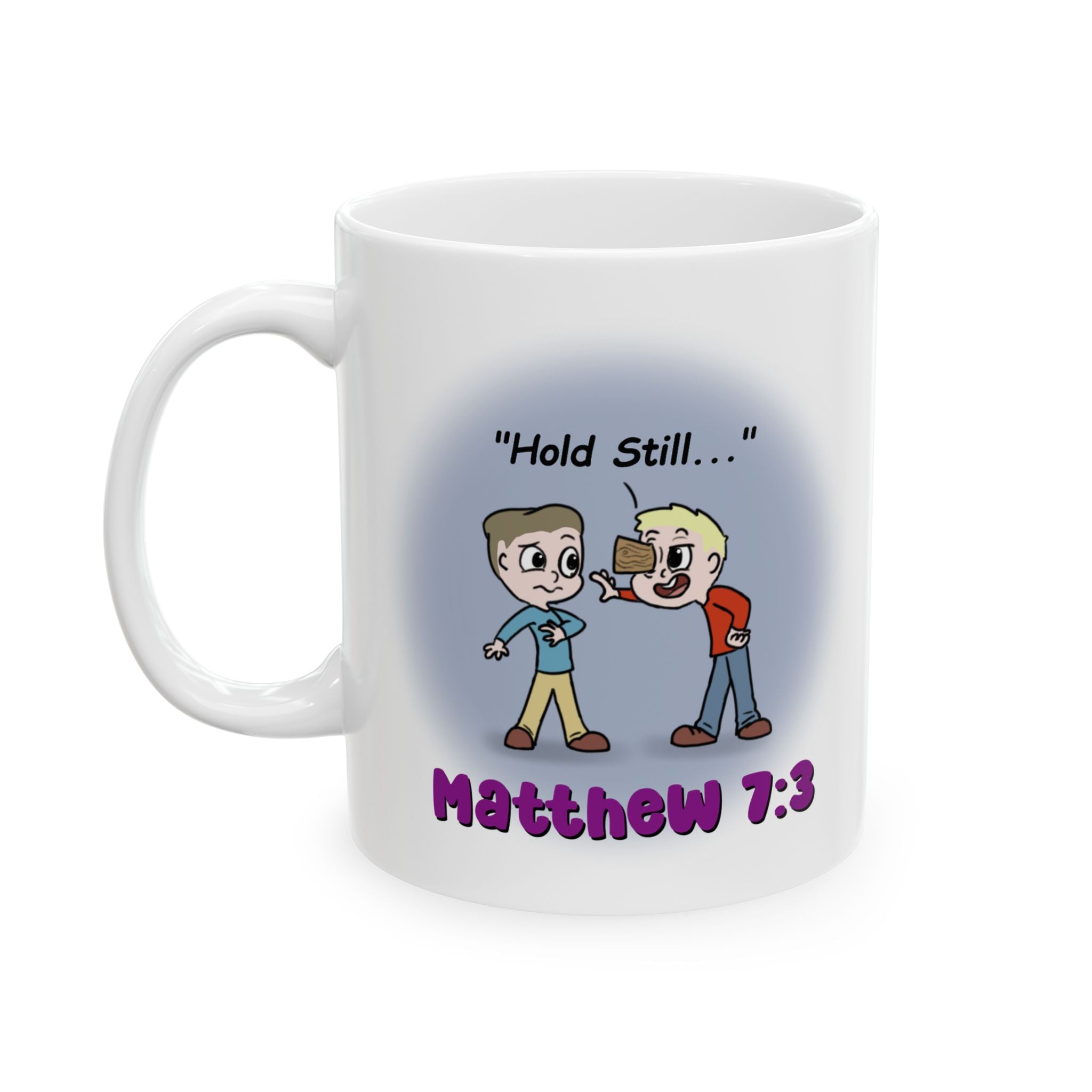 "Remove The Plank" Ceramic Mug, (11oz, 15oz)