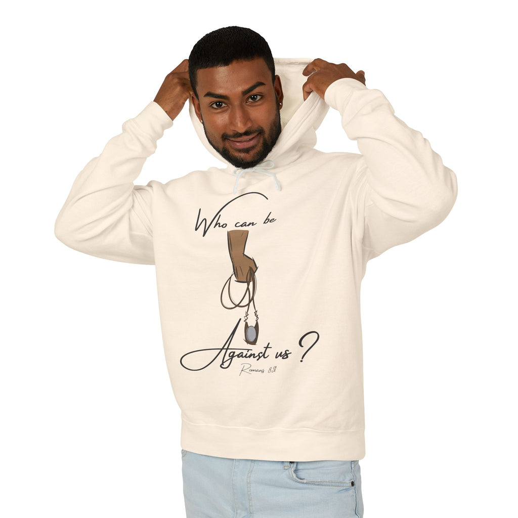 "Against Us" Unisex Lightweight Hooded Sweatshirt