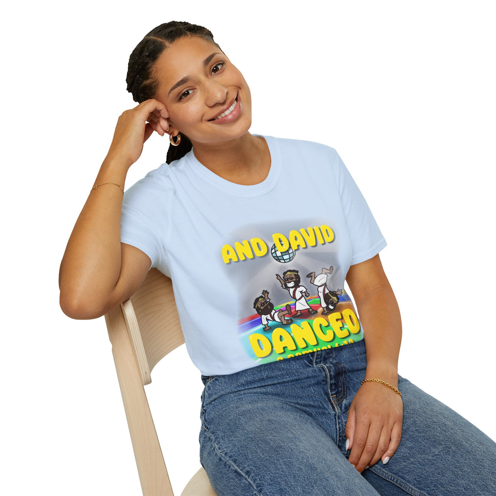 "David Danced" Unisex Softstyle T-Shirt