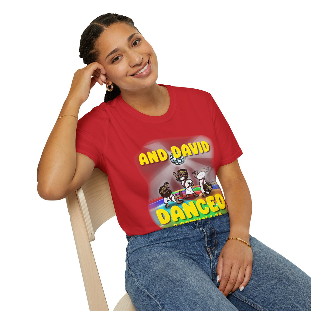 "David Danced" Unisex Softstyle T-Shirt