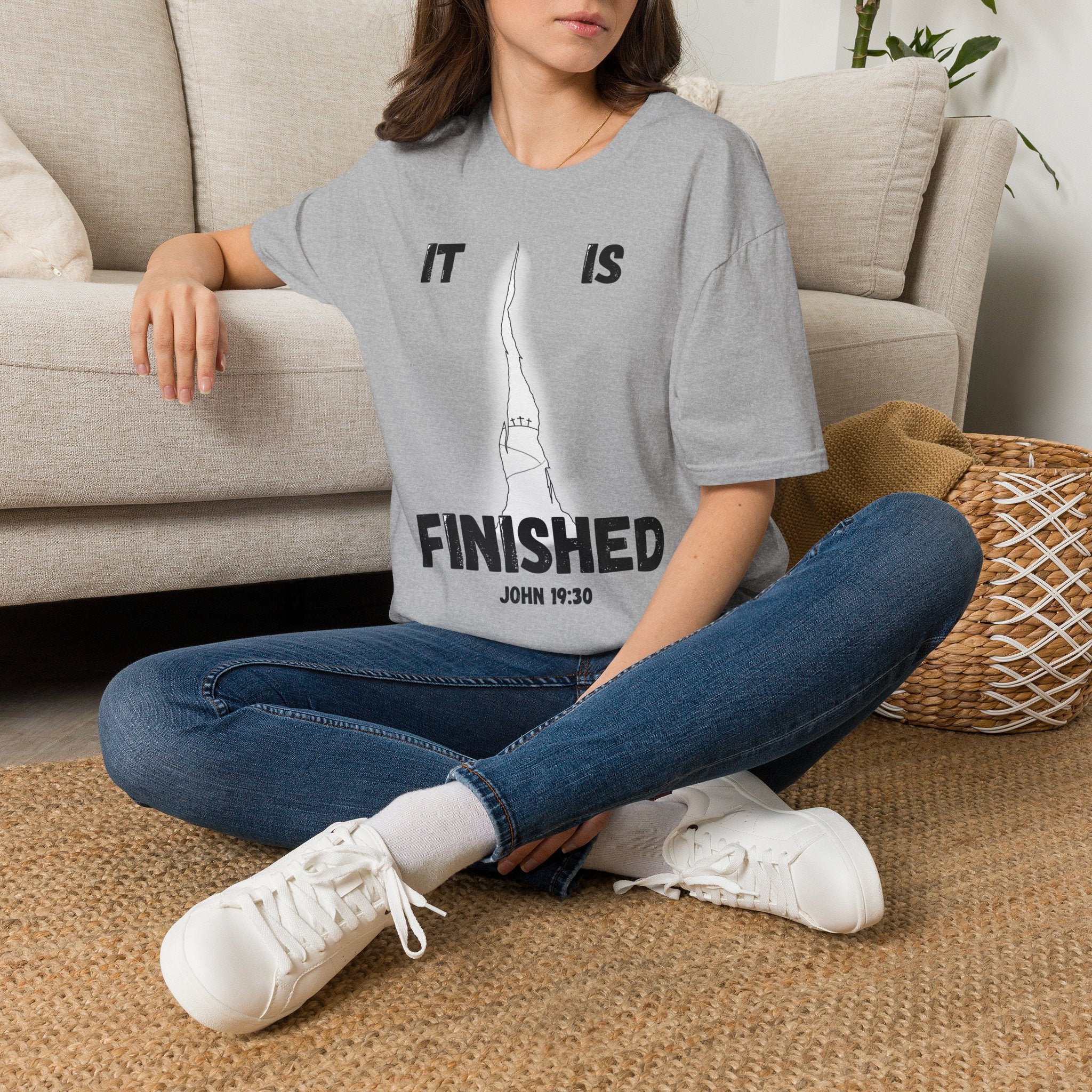 "It Is Finished" Unisex Softstyle T-Shirt