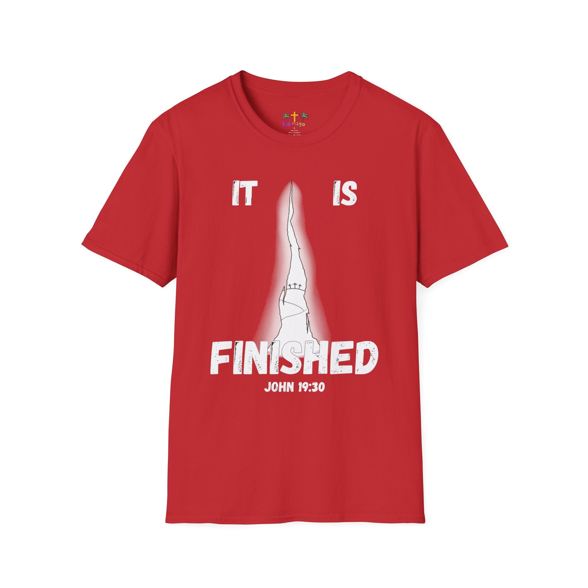 "It Is Finished" Unisex Softstyle T-Shirt