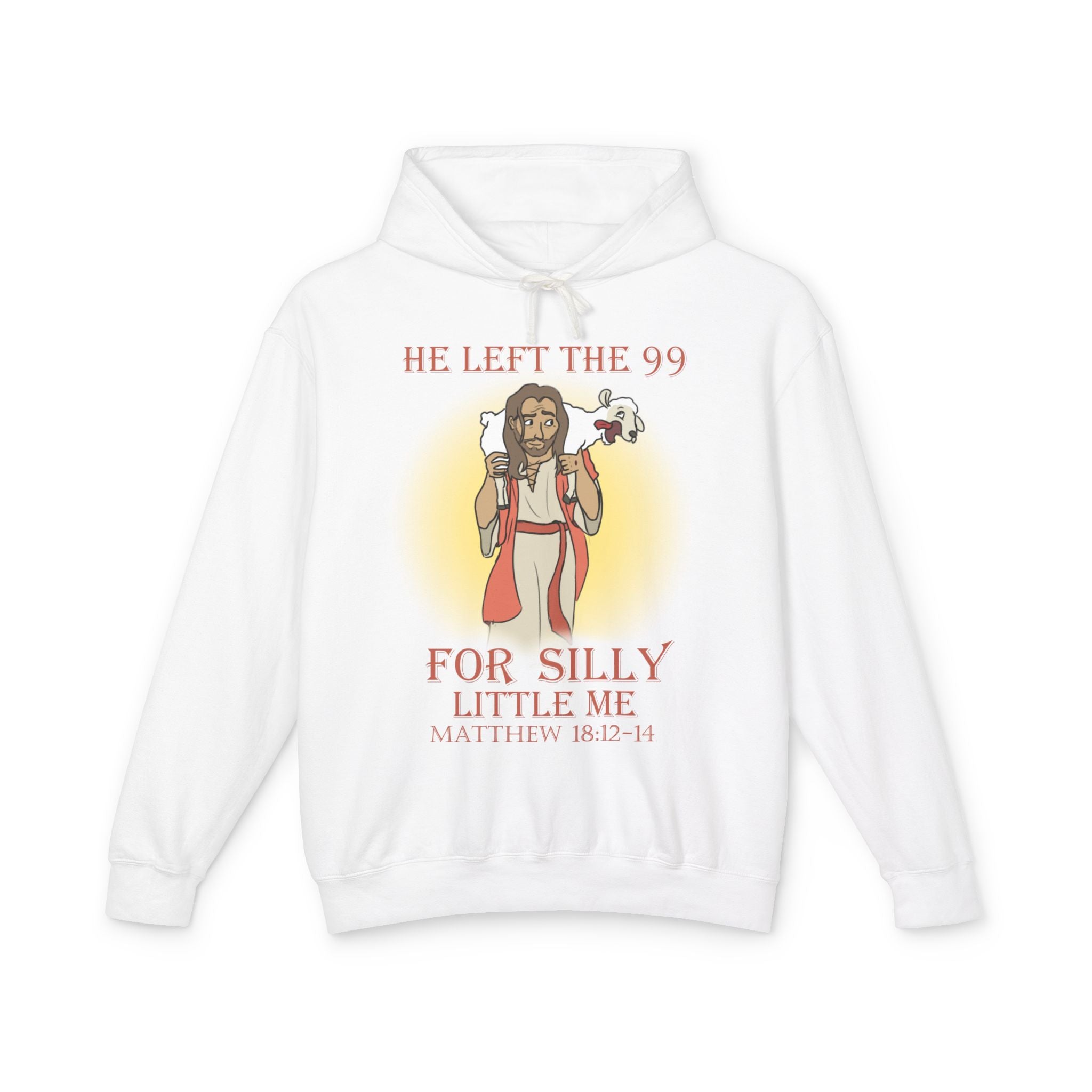 "Silly Little Me" Unisex Lightweight Hooded Sweatshirt