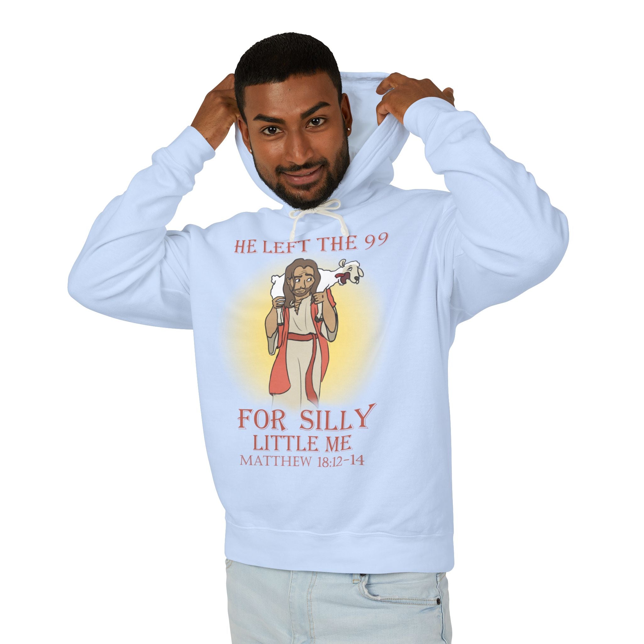 "Silly Little Me" Unisex Lightweight Hooded Sweatshirt