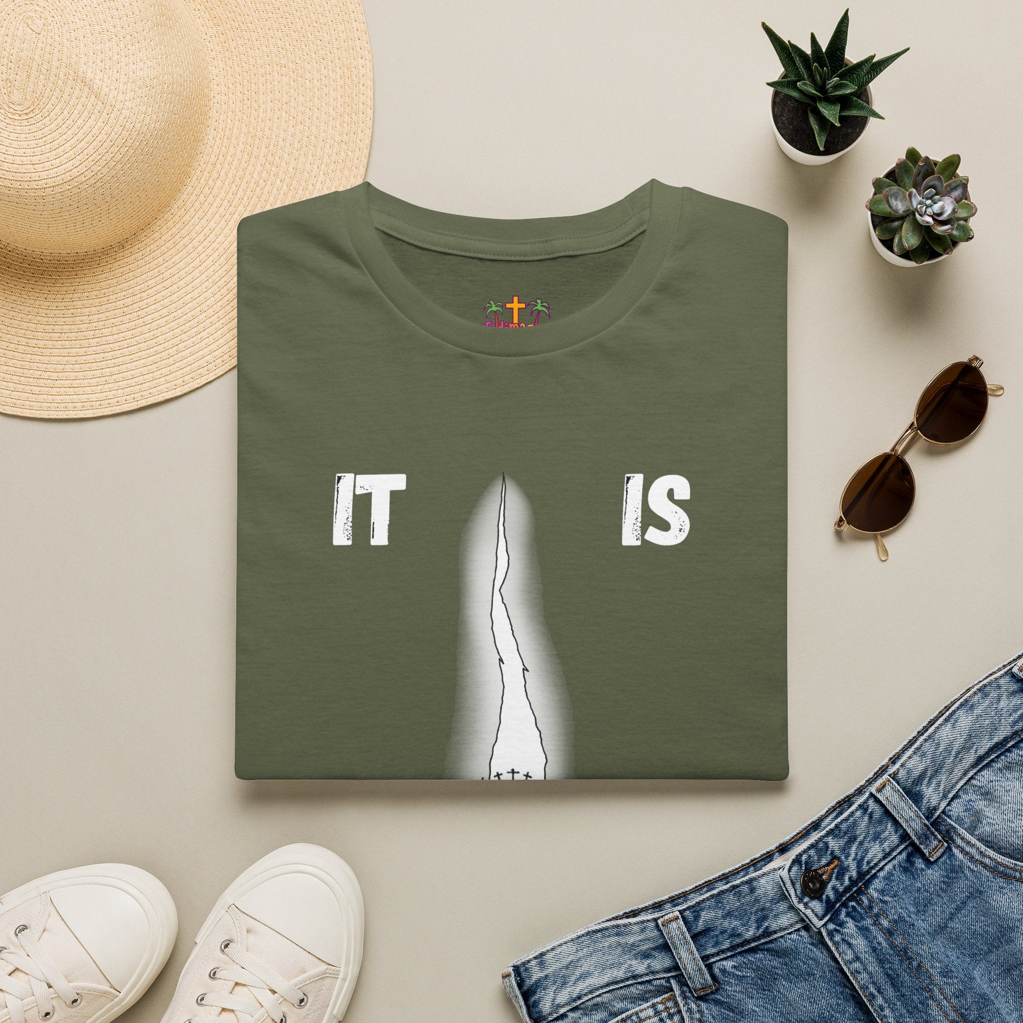 "It Is Finished" Unisex Softstyle T-Shirt