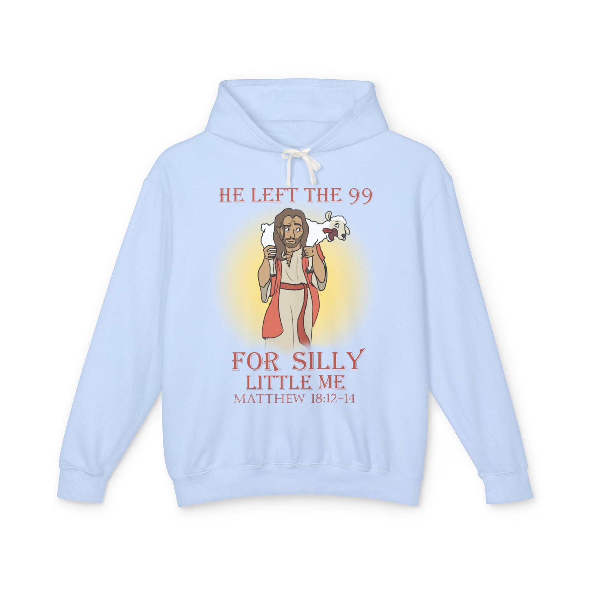 "Silly Little Me" Unisex Lightweight Hooded Sweatshirt