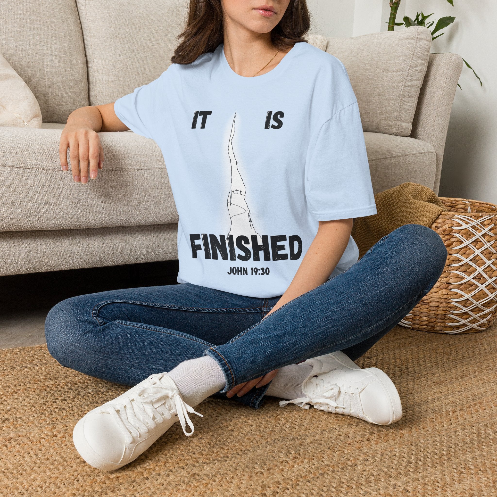 "It Is Finished" Unisex Softstyle T-Shirt