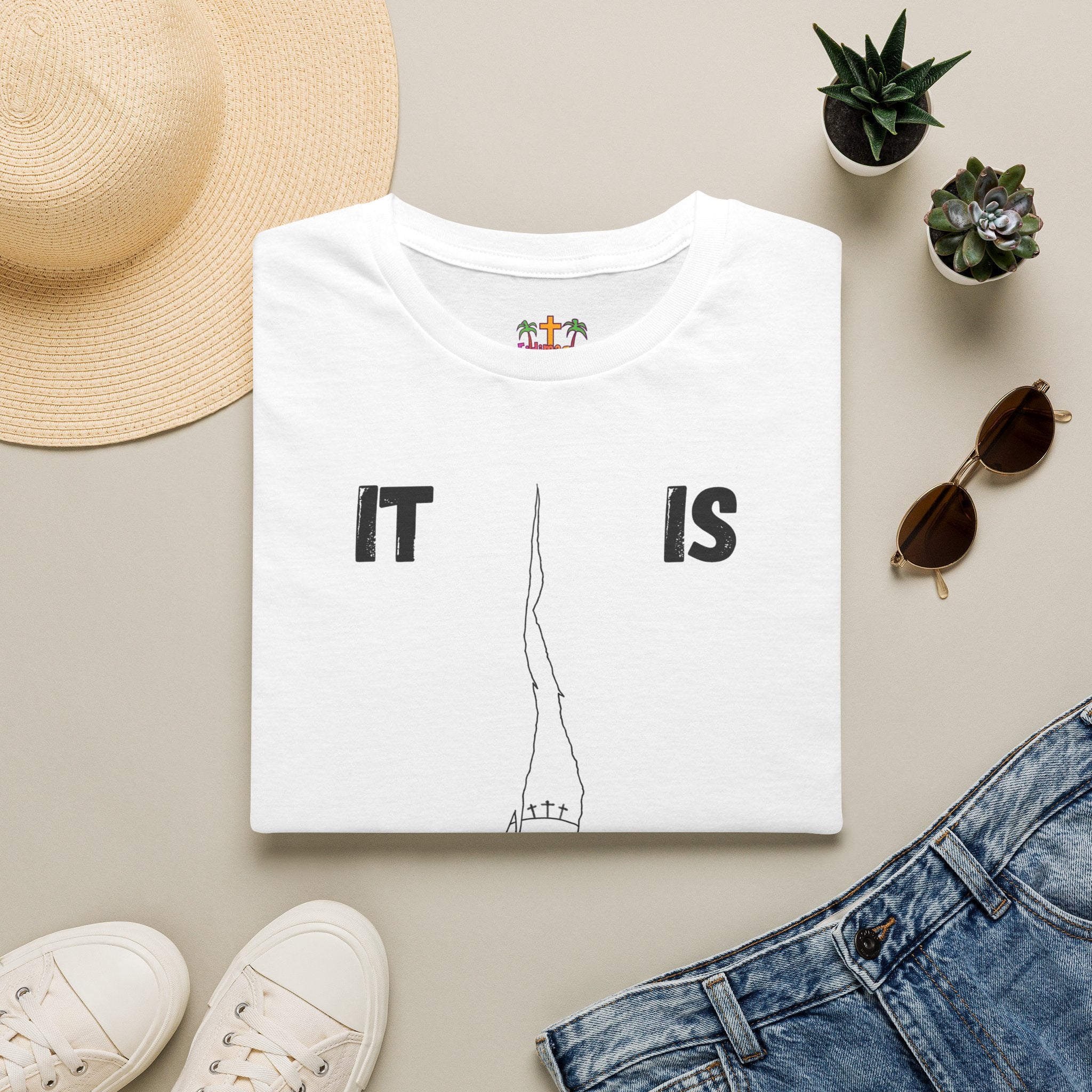 "It Is Finished" Unisex Softstyle T-Shirt