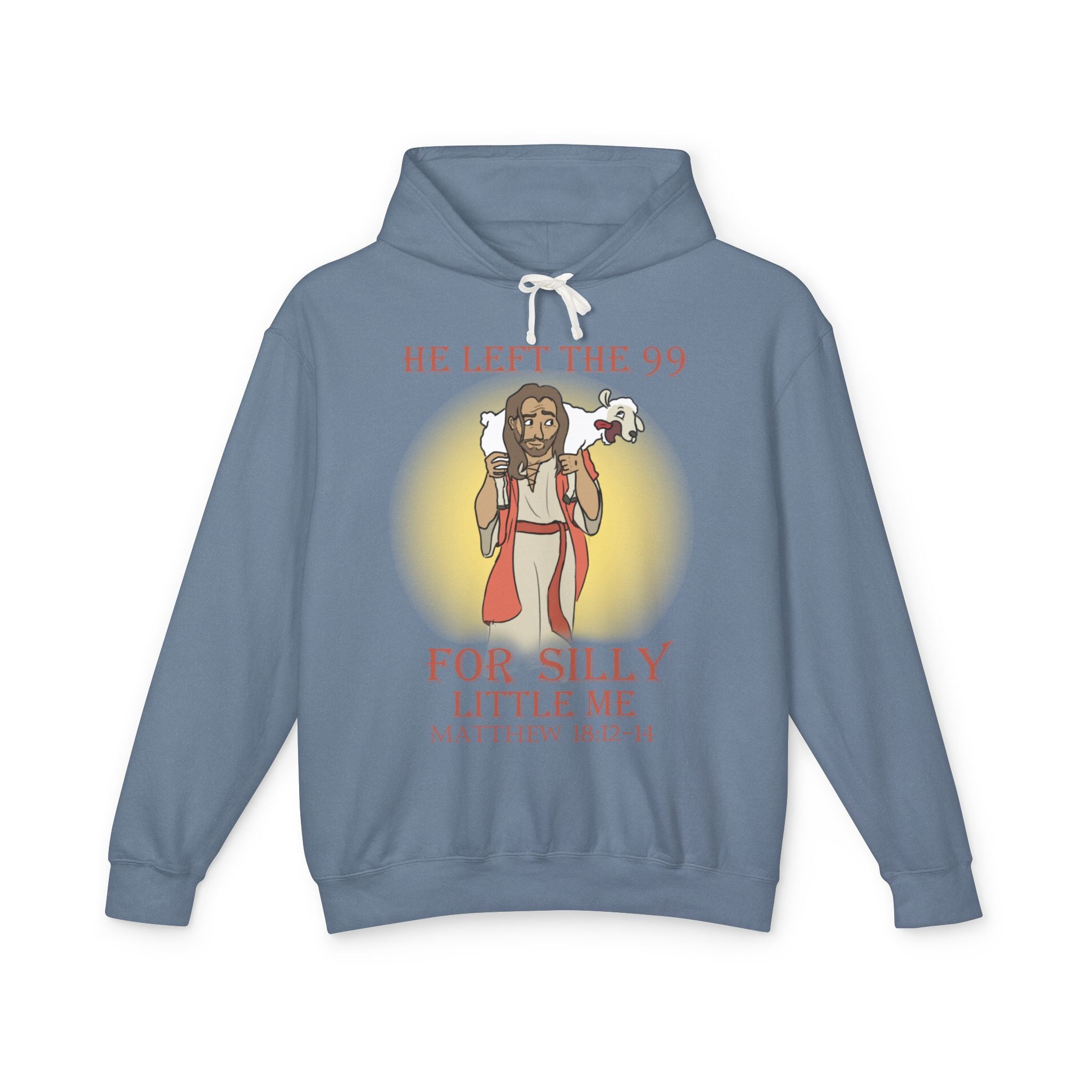 "Silly Little Me" Unisex Lightweight Hooded Sweatshirt