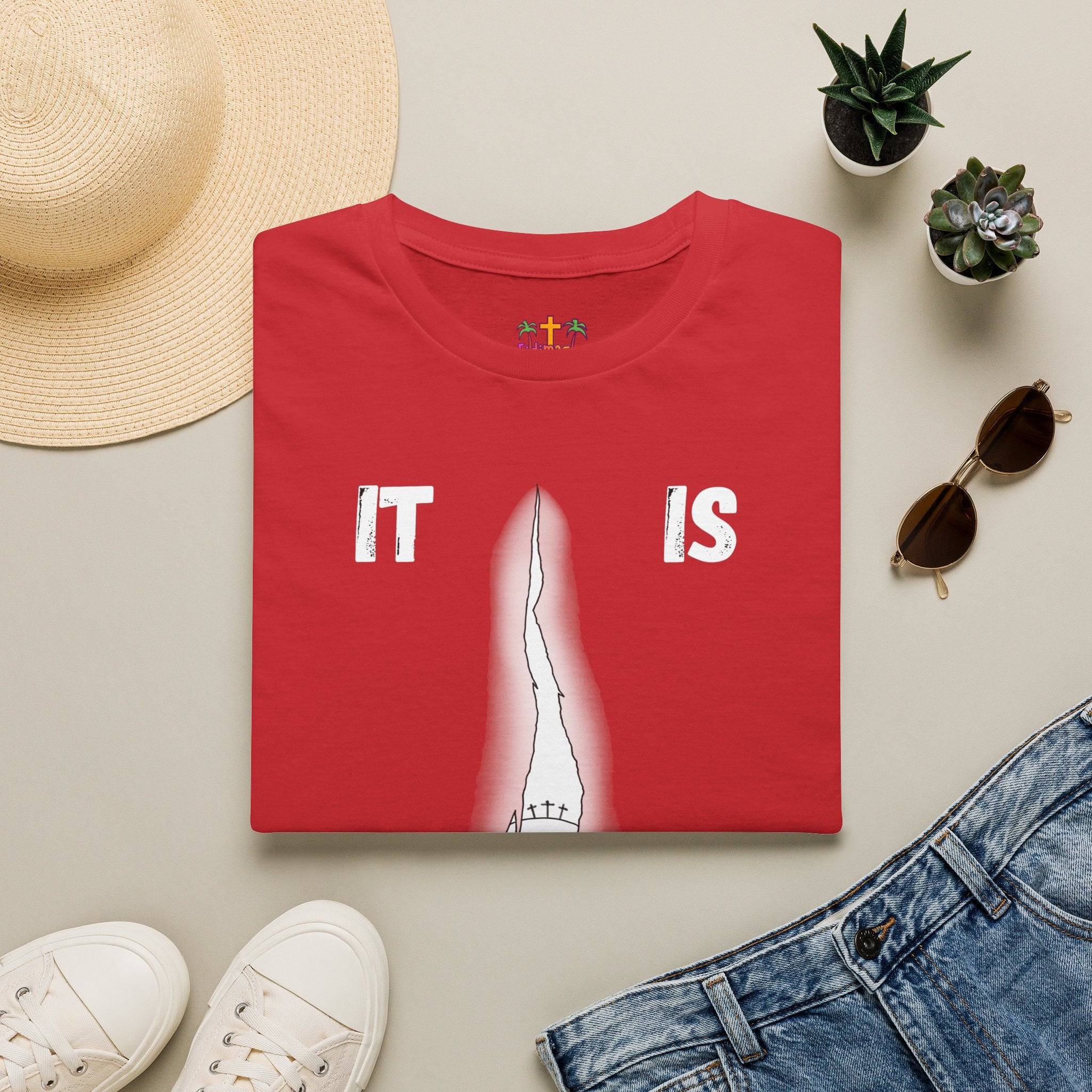 "It Is Finished" Unisex Softstyle T-Shirt